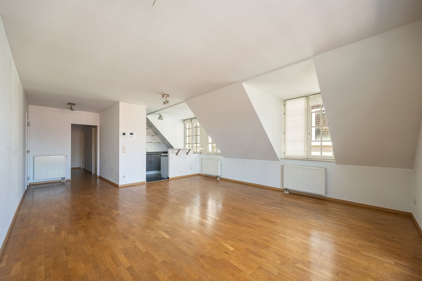 Ruim, lichtrijk appartement met terras en wijds, open zicht. foto 5