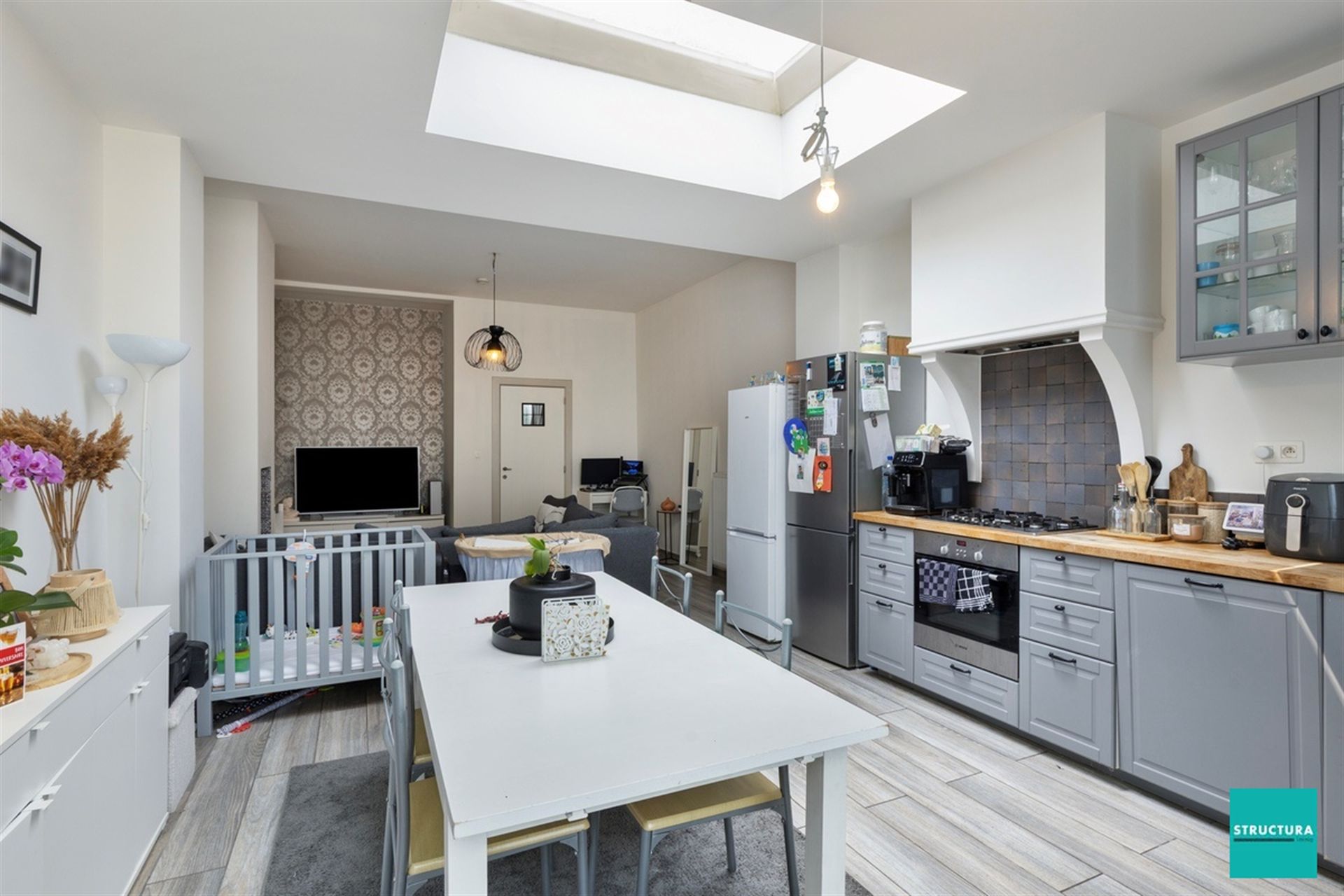 Gezellige 3-SLK Woning in Hartje Aalst - 115m² foto 6