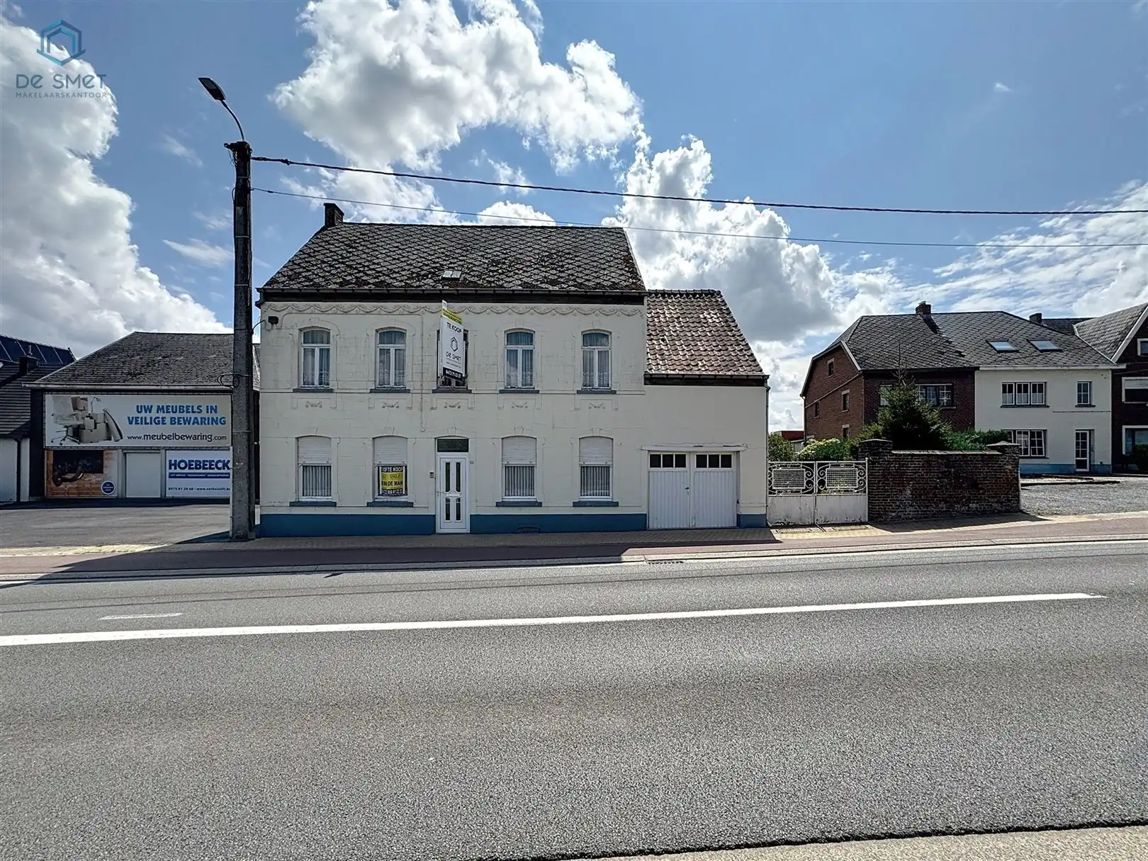 Projectgrond met potentieel voor open of 2 halfopen bebouwingen Topligging aan station Lierde foto 2