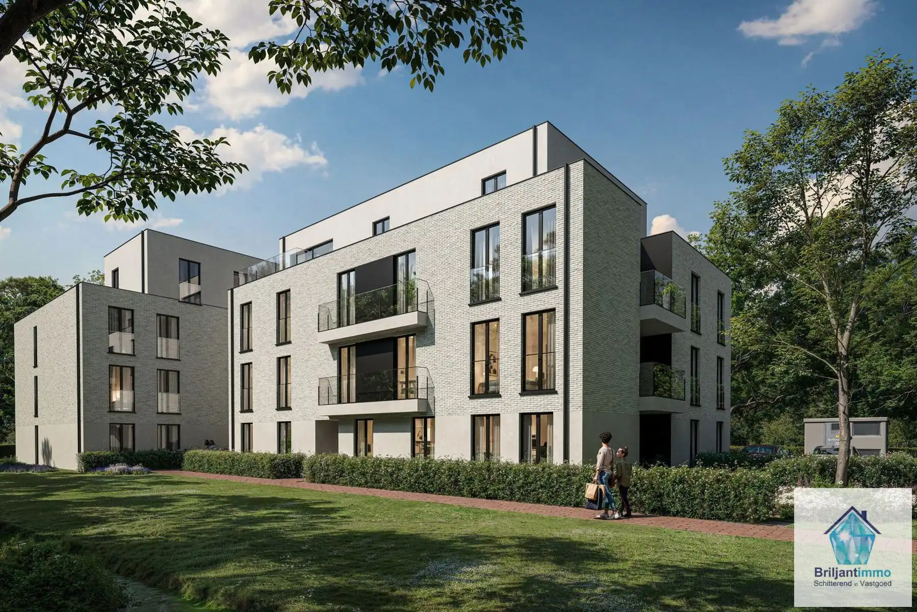 Modern 1-slaapkamer BEN appartement met terras- 6% BTW mog. foto 5