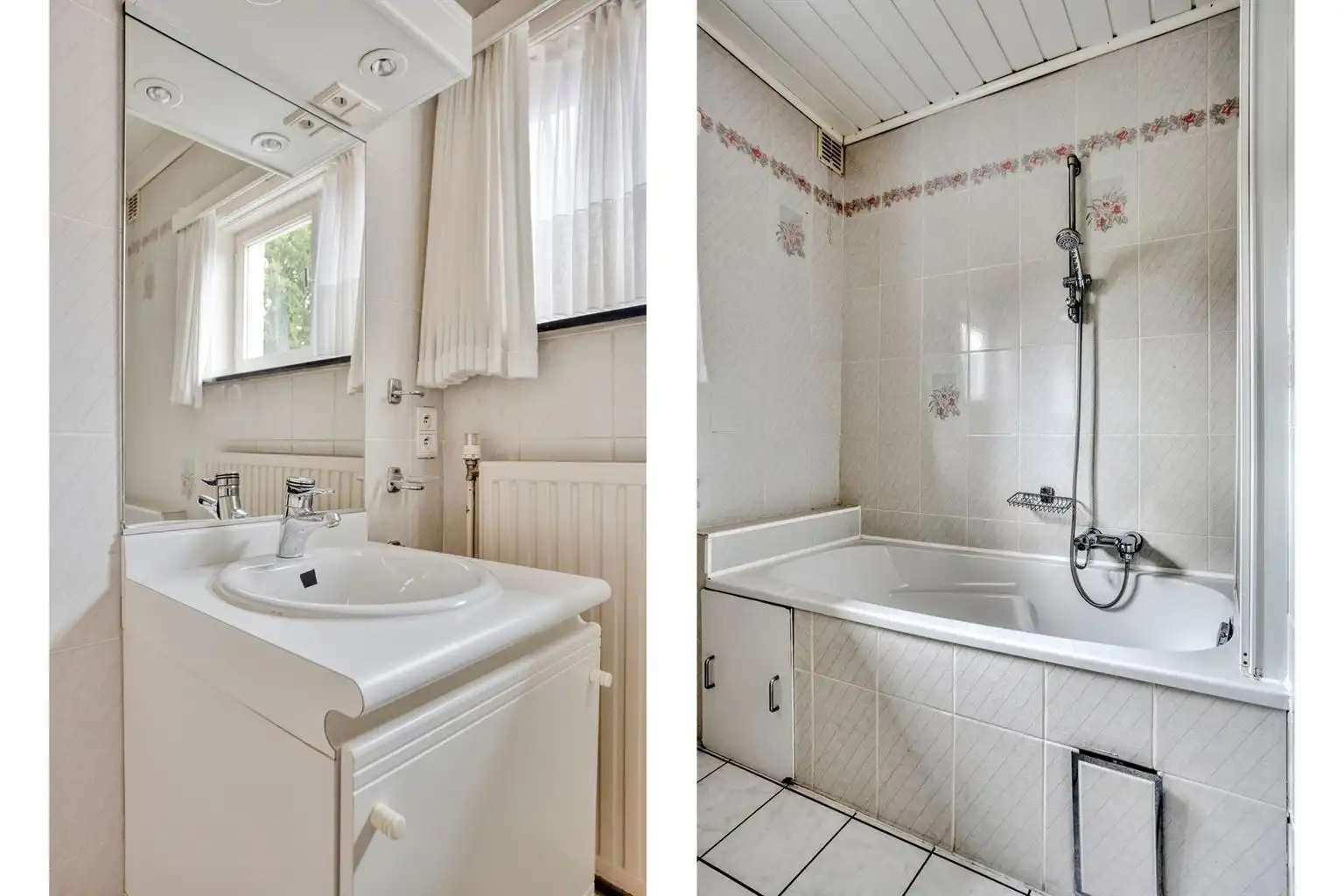 Charmante, gelijkvloerse woning met 3 slaapkamers, vrijstaande garage en uitzonderlijk ruime, zuidgerichte tuin op een prachtig perceel van 21a38ca in Oudsbergen. foto 14