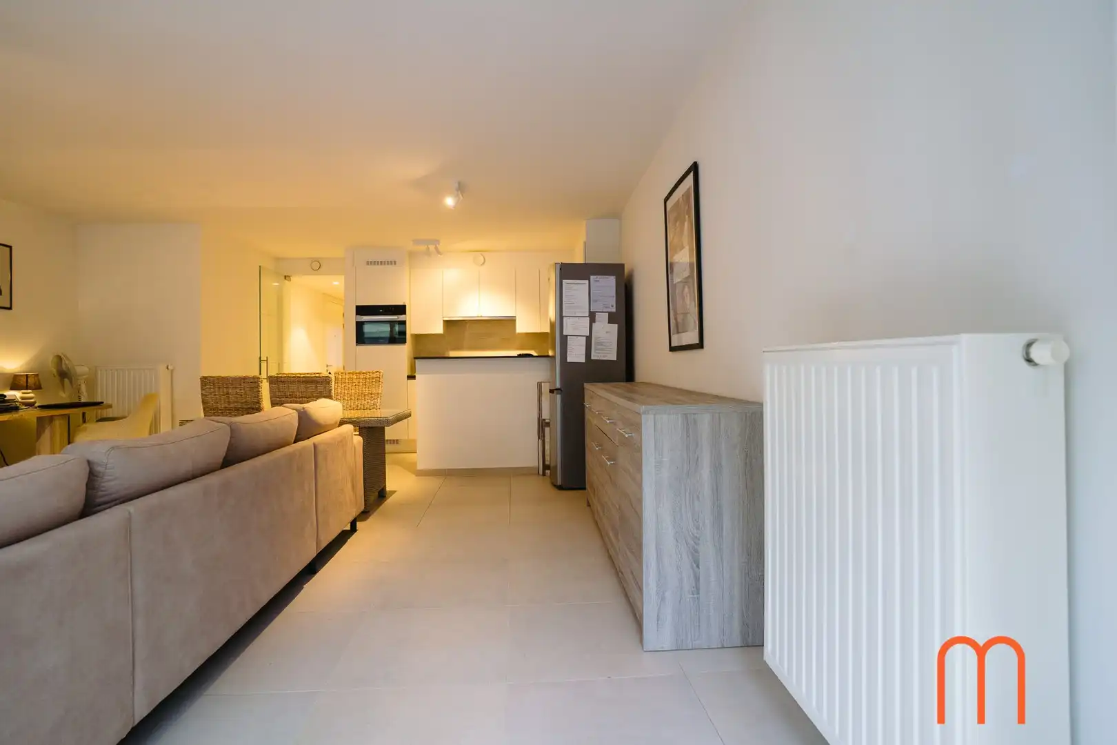 Appartement met 2 slaapkamers en terras te huur in centrum Oostende foto 6