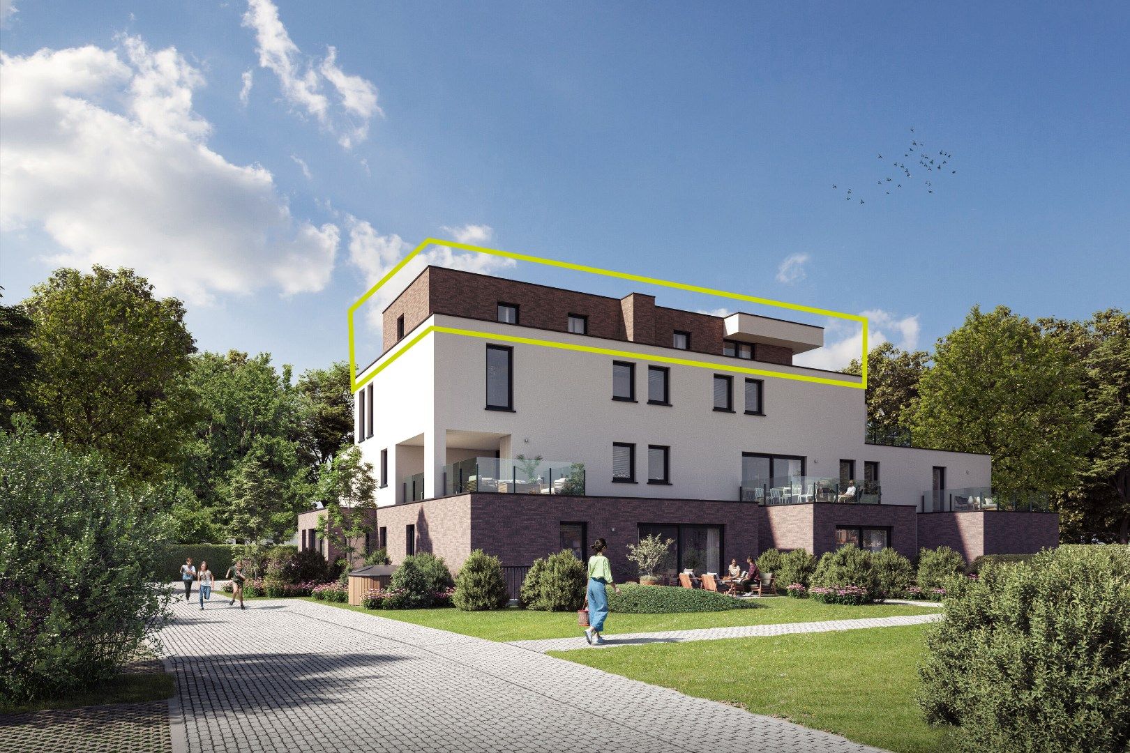 Residentie Artésan, unieke penthouse met 3 slpk en ruim terras foto 7