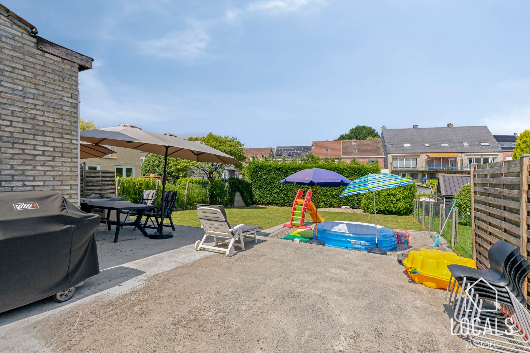 Halfopen bebouwing met 3 slpks, tuin en garage  foto 20