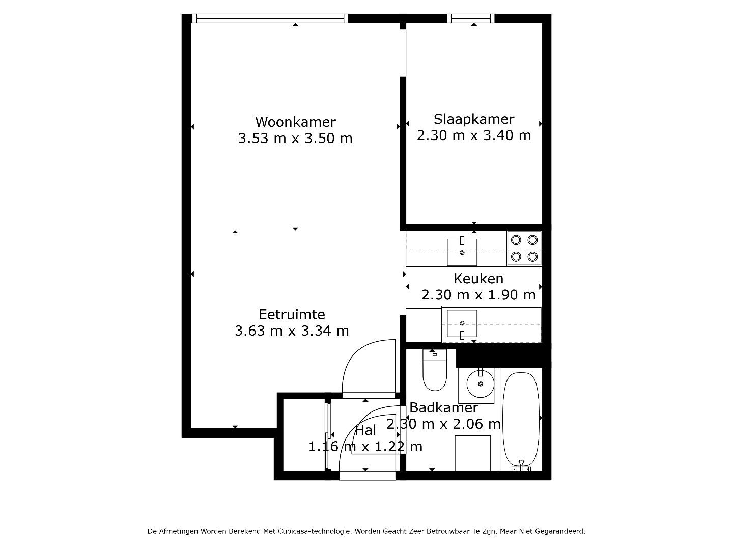 VERHUURD APPARTEMENT OP EEN CENTRALE LOCATIE TE LANAKEN !  foto 13