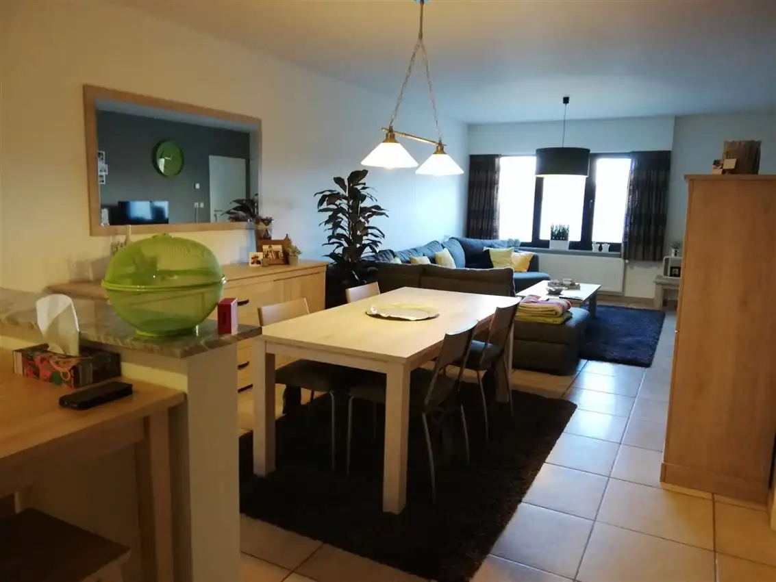 Verzorgd gelijkvloers app. met 2 slpk., terras en garage foto 6