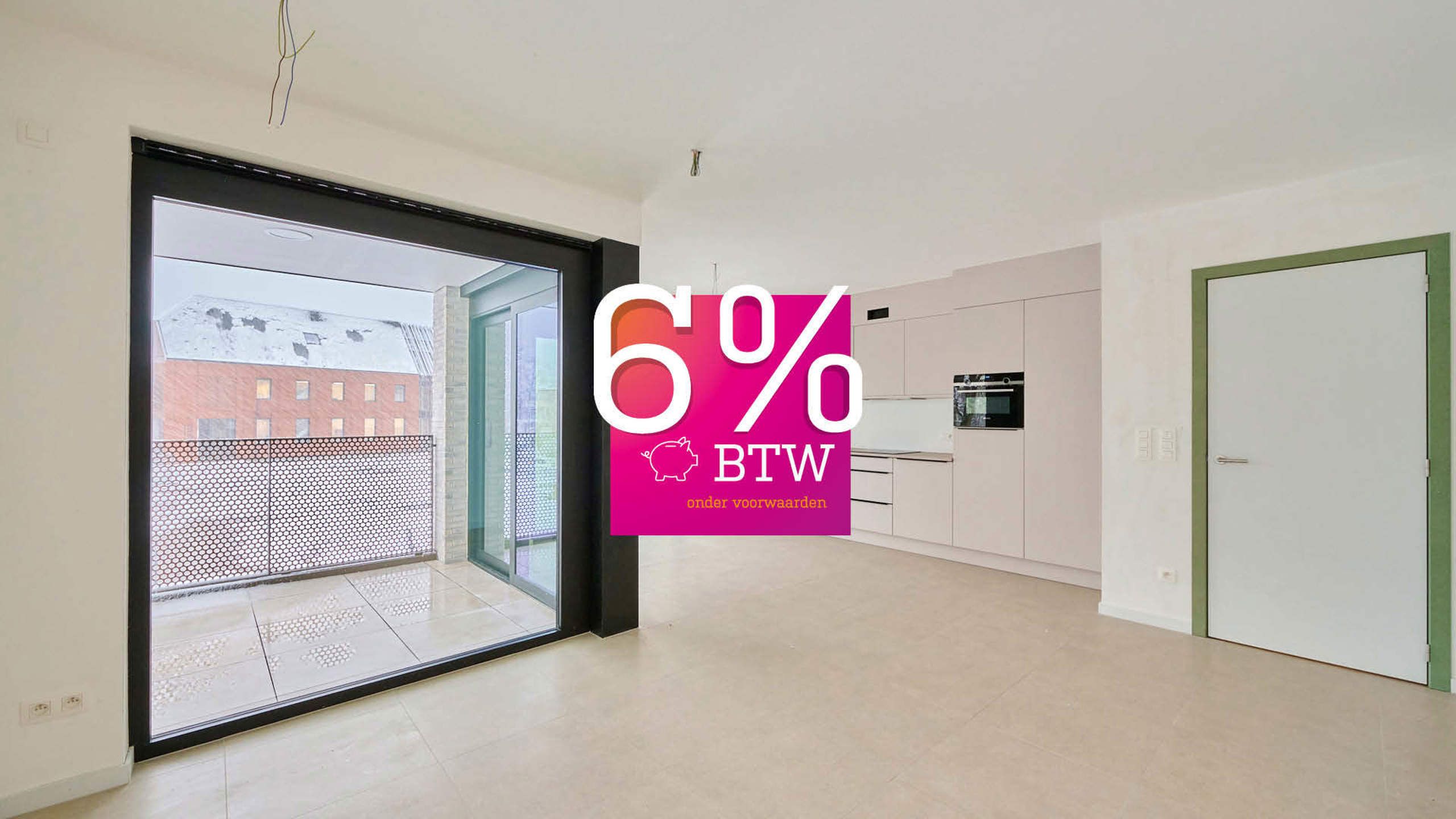 Nieuwbouwappartement - eerste verdieping- Agnetenpark foto {{pictureIndex}}