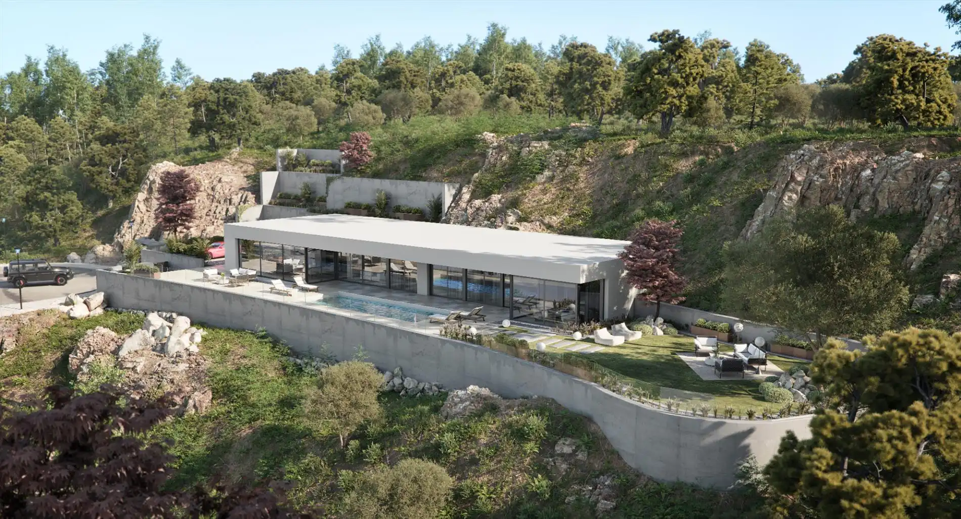 LUXE VILLA IN DUQUESA - MANILVA - Malaga foto {{pictureIndex}}