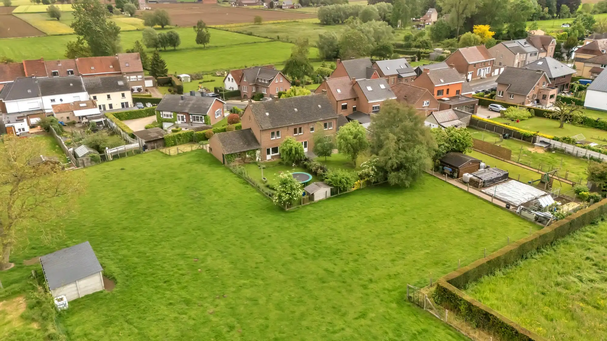 Charmewoningen met aanpalende weide te koop te Pajottegem! foto 19