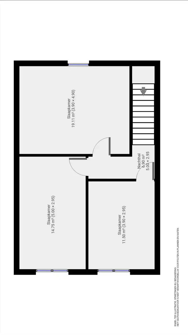 Half te renoveren rijwoning met 3 slpks met tuin, terras en 4 parkeerplaatsen. foto 34