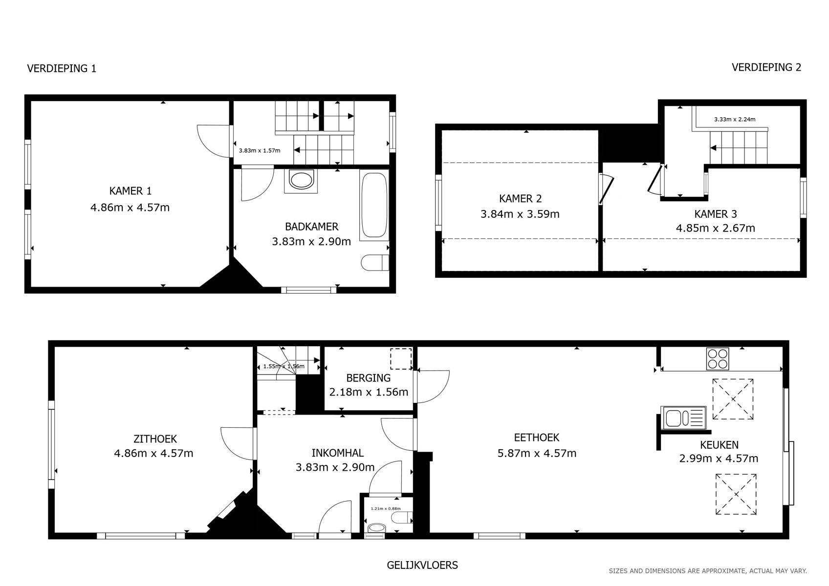 Karaktervolle woning met koer en garage in hartje Assebroek! foto 18