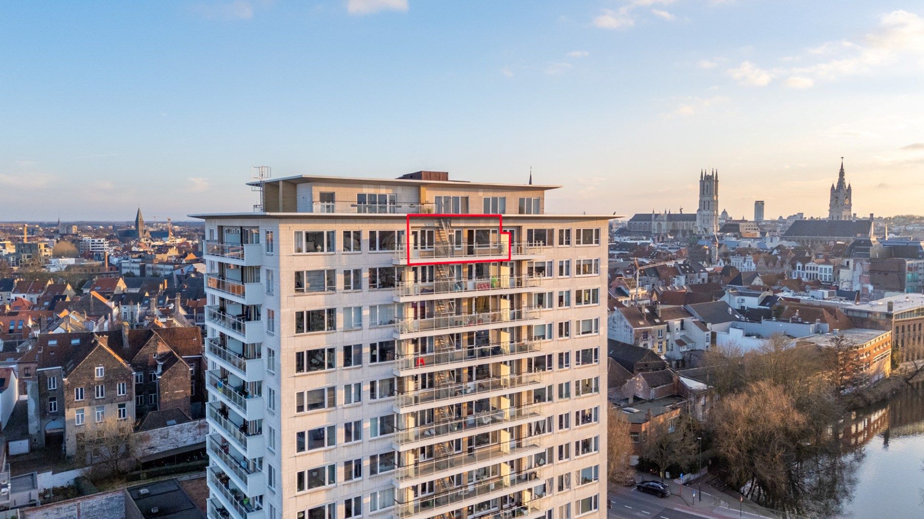 Appartement met 1 slaapkamer gelegen in het centrum van Gent foto 4