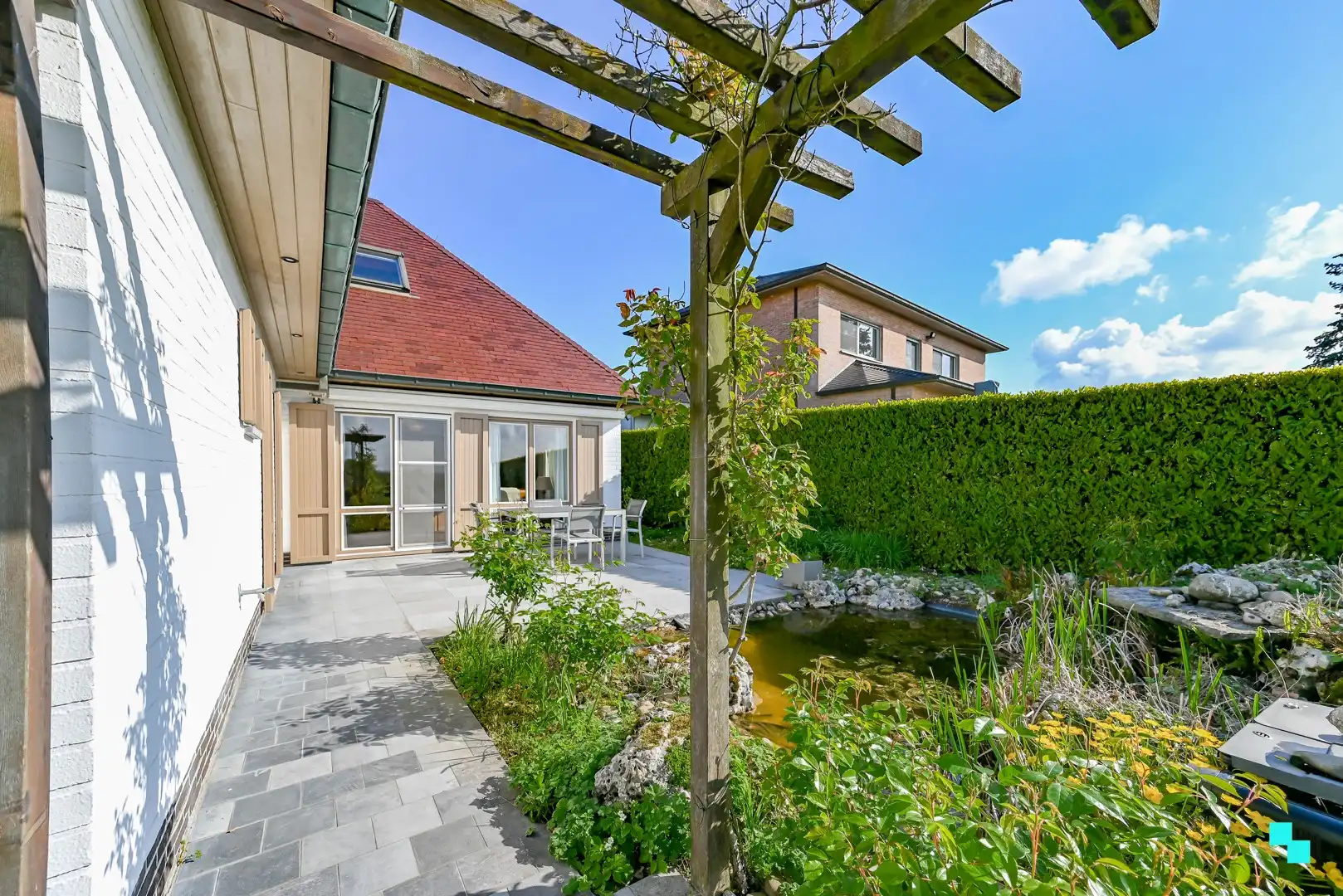 Prachtige villa op Zuidgericht perceel met verzichten te Lendelede foto 13