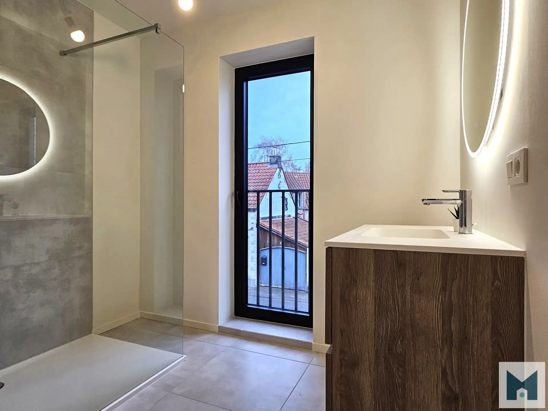 Nieuwbouwappt. met 2 slaapkamers en terras te Buggenhout! foto 10