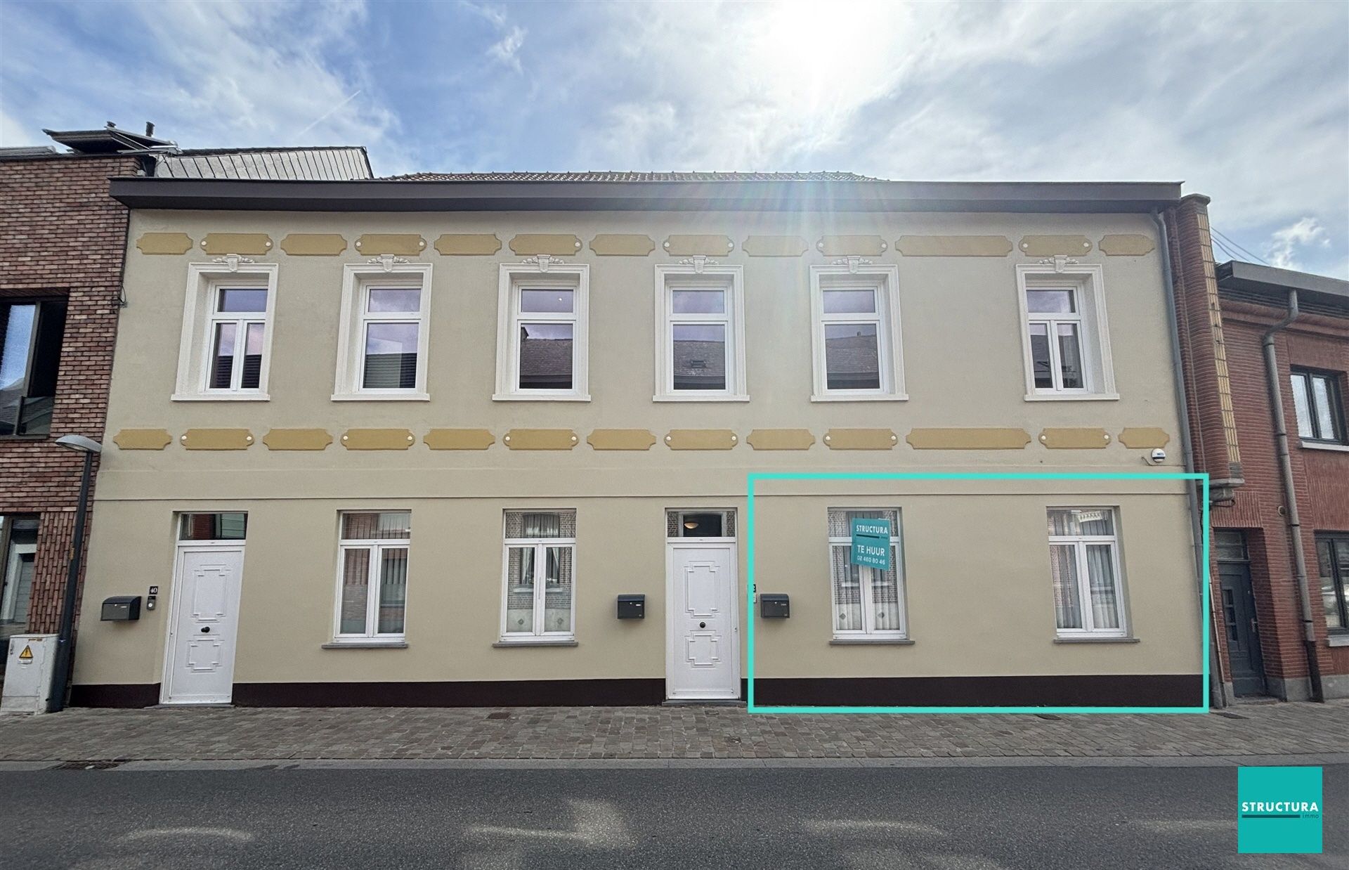 Gelijkvloers appartement met 2 slaapkamers en 2 terrassen foto {{pictureIndex}}
