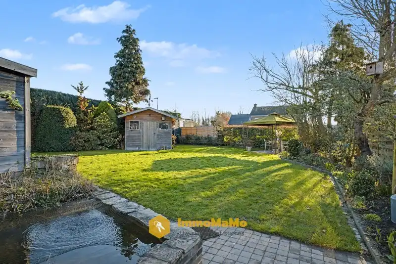 HALFOPEN BEBOUWING MET 3 SLAAPKAMERS EN RUSTGEVENDE TUIN TE KOOP IN WACHTEBEKE foto 18