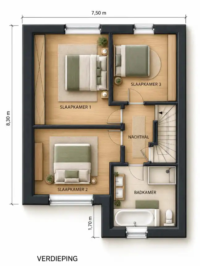 TE KOOP in GAVERE aan de Liefkenswegel 8 lot 2 (Linker Lot) foto 2
