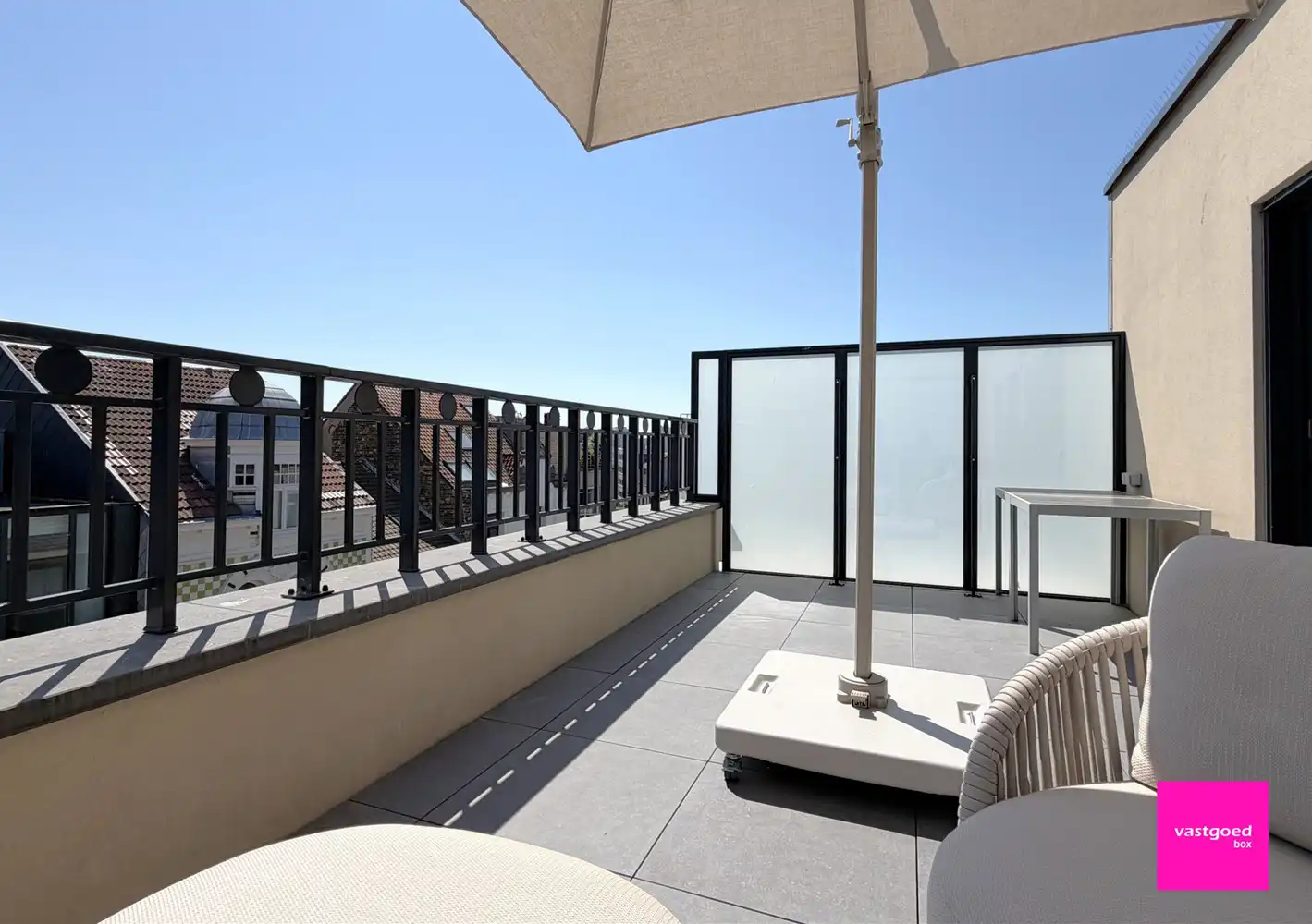 Unieke penthouse studio met 2 grote terrassen, centrum Oostende foto 18