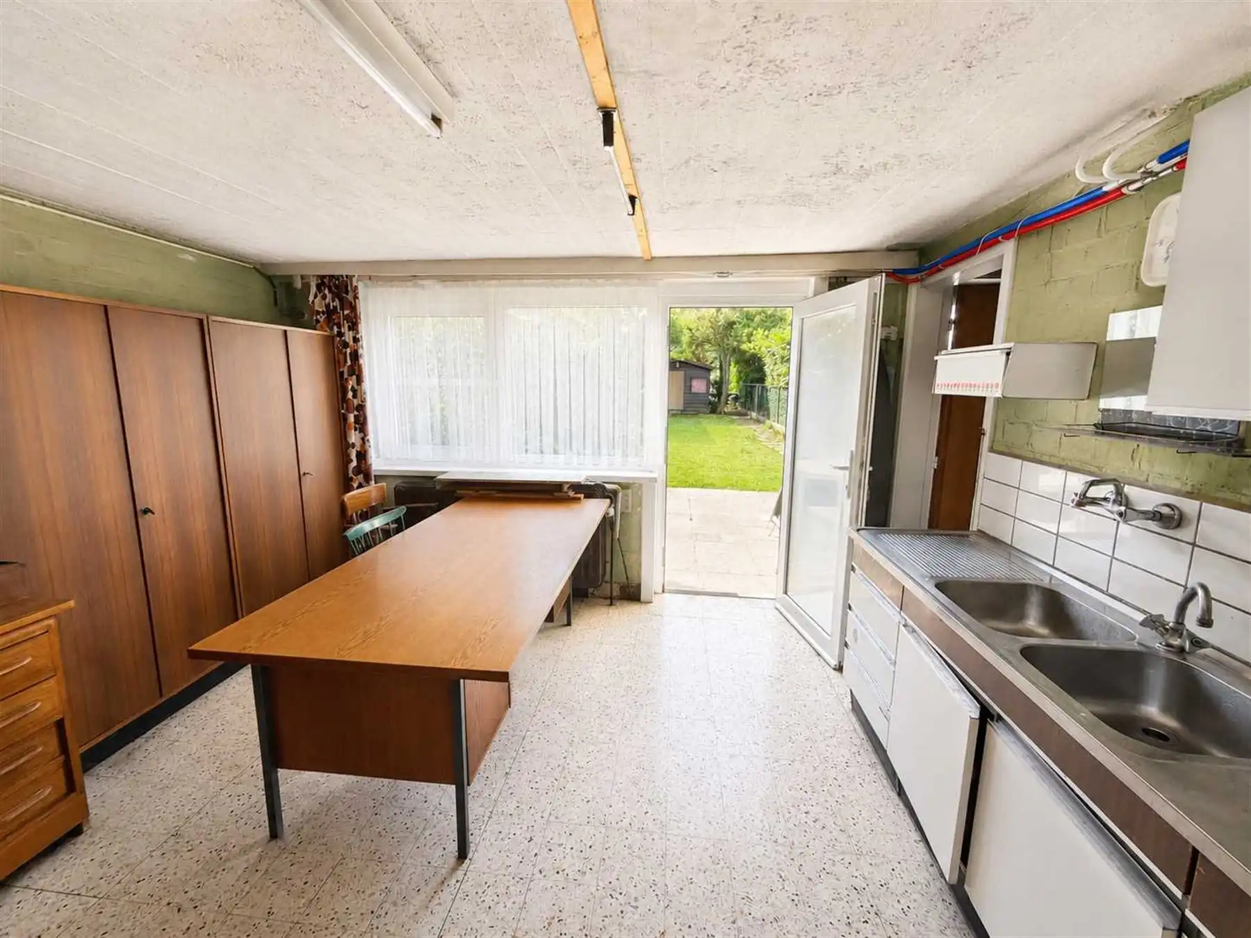 Bel-etage met 3 slk, ruime leefruimte en grote tuin. foto 24
