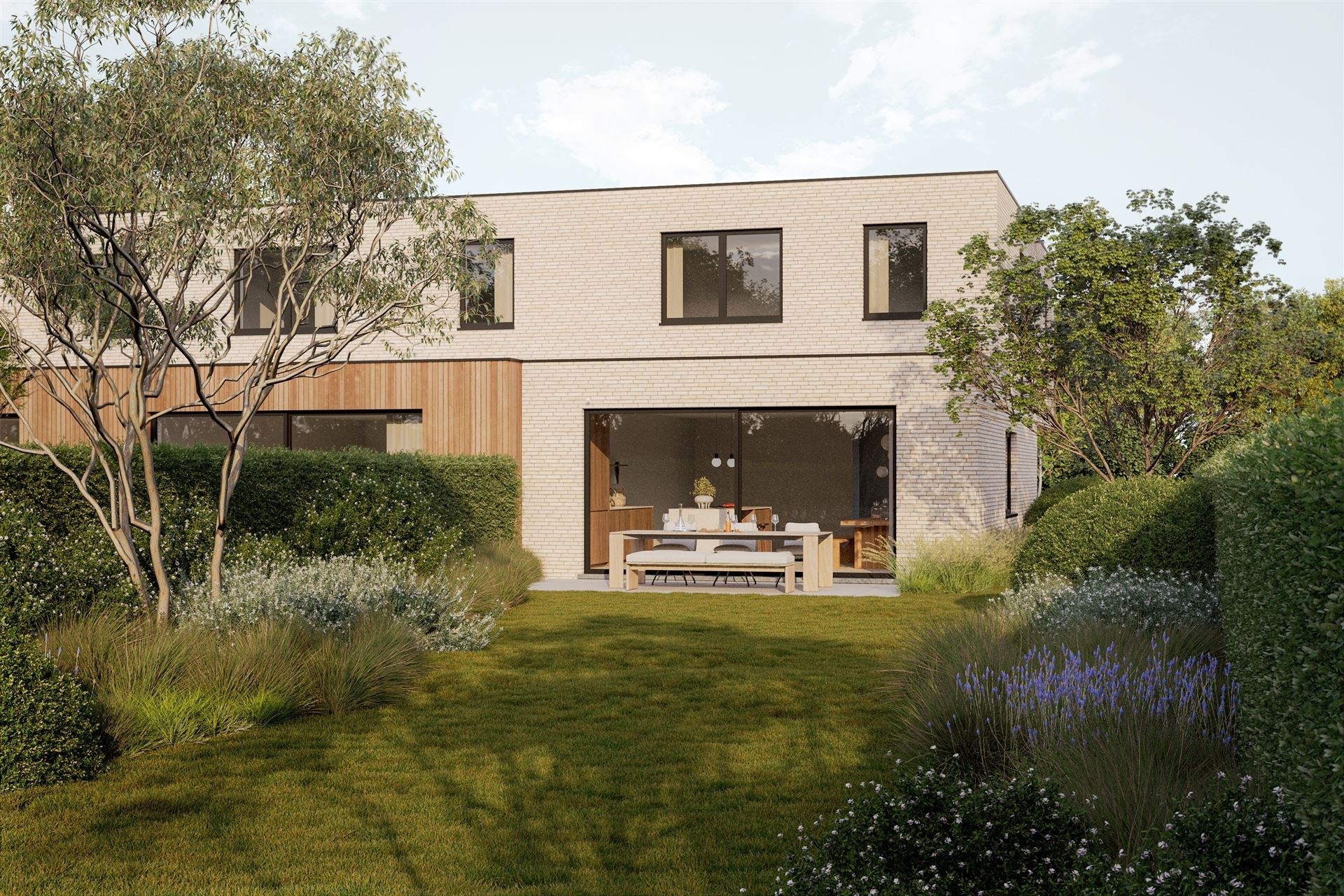 Halfopen nieuwbouw met mog. 4 slpk in een doodlopende straat foto 5