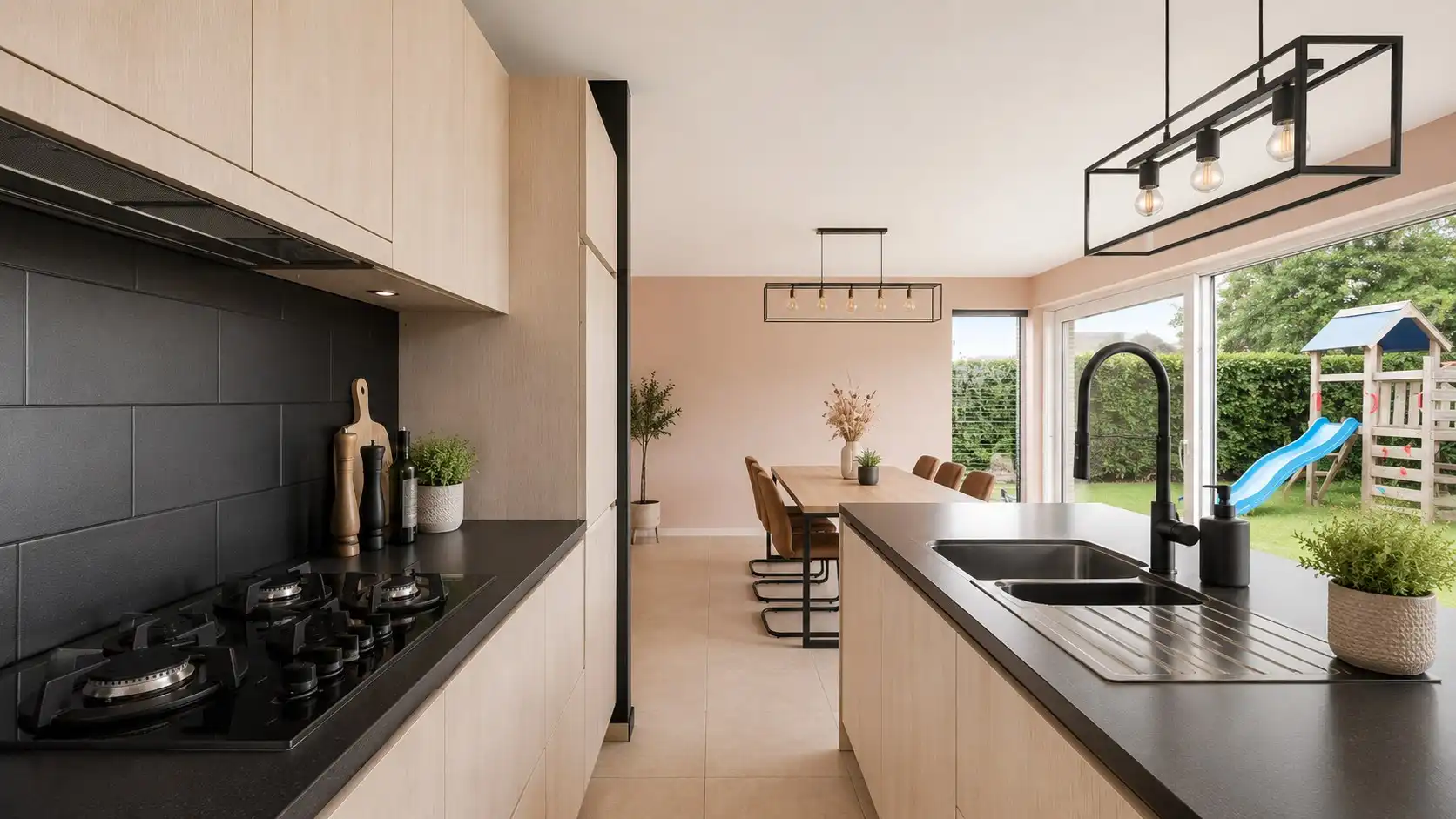Halfopen woning met grote tuin en garage te Moerkerke-Damme foto 10