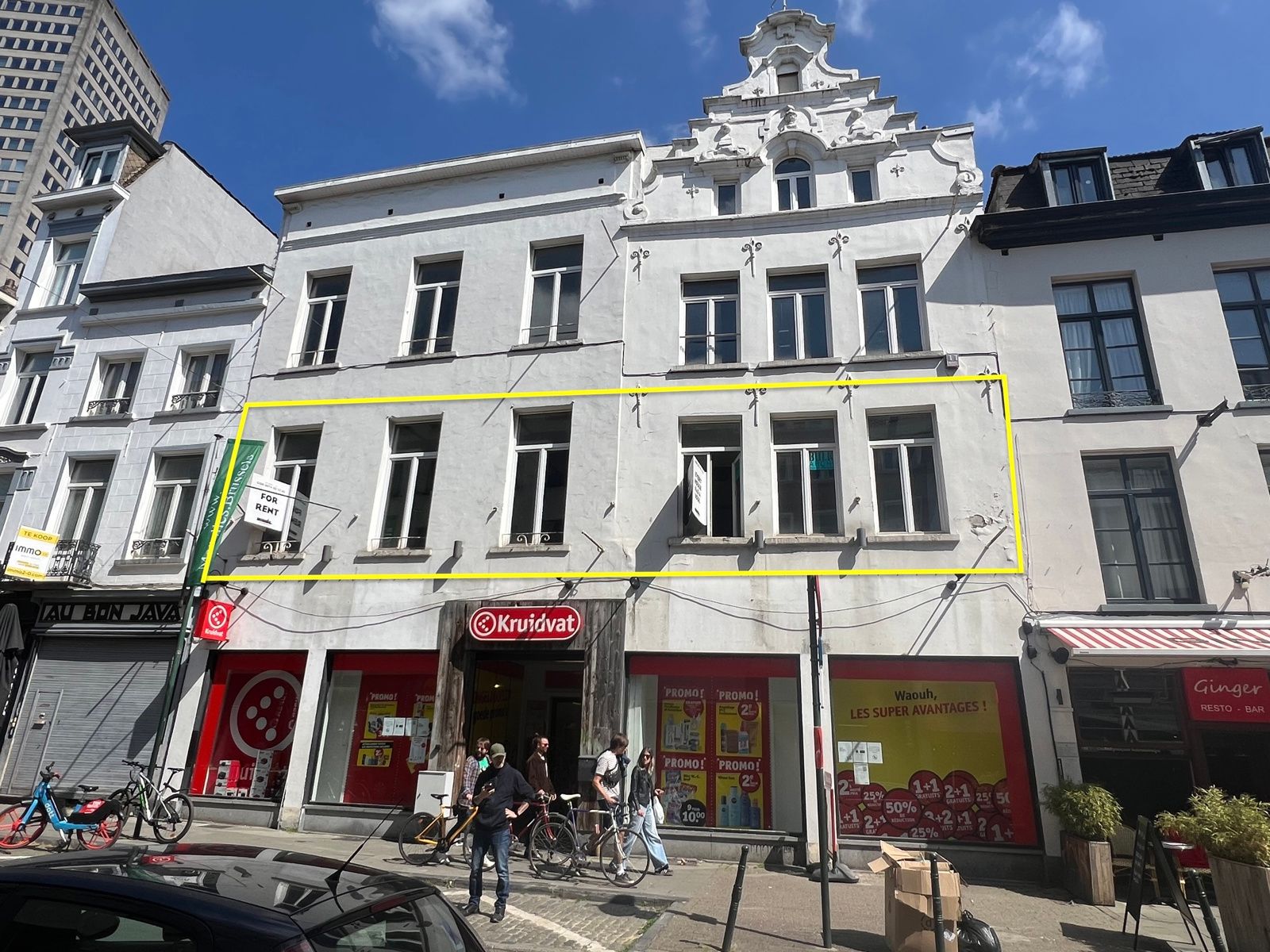 Kantoor te huur - Hoogstraat 64 - 1000 Brussel. foto {{pictureIndex}}