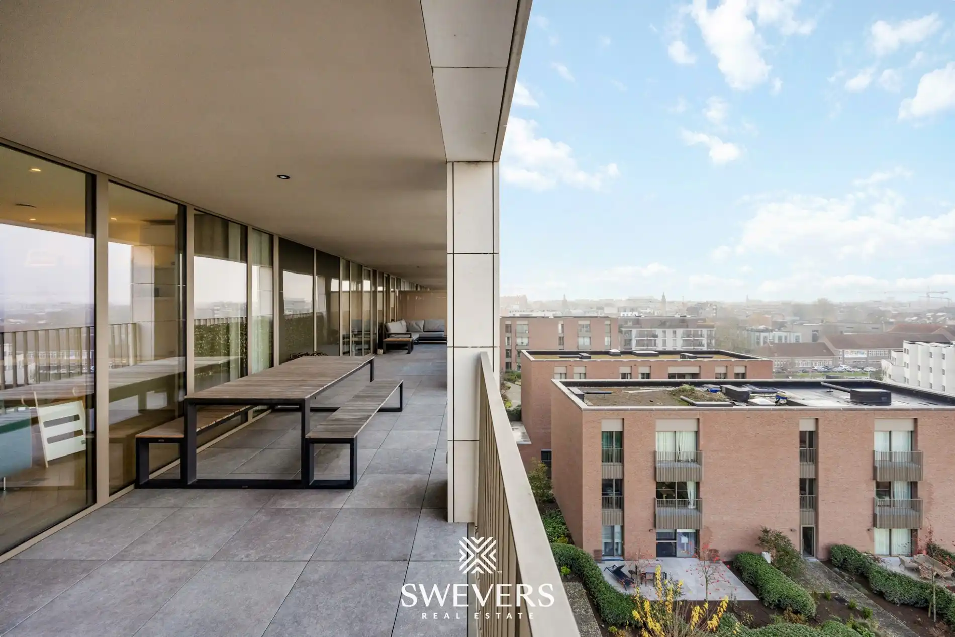 Uniek penthouse (168m²) met 3 slpk en een fantastisch uitzicht in centrum Hasselt foto 29