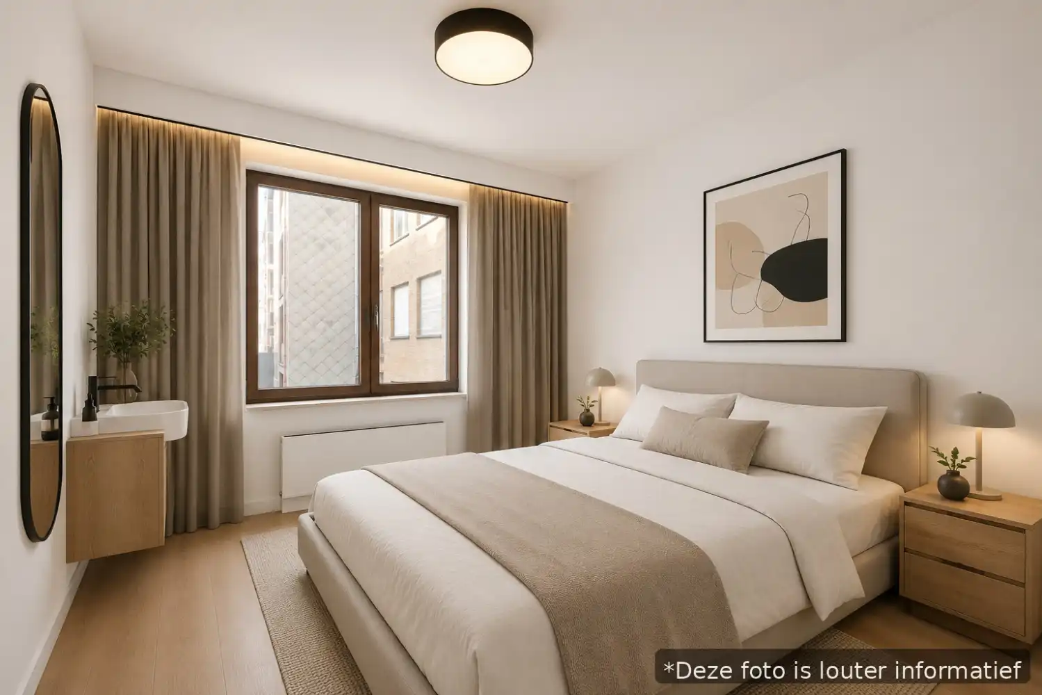 Instapklaar 2 slaapkamer-appartement met zijdelings zeezicht foto 18