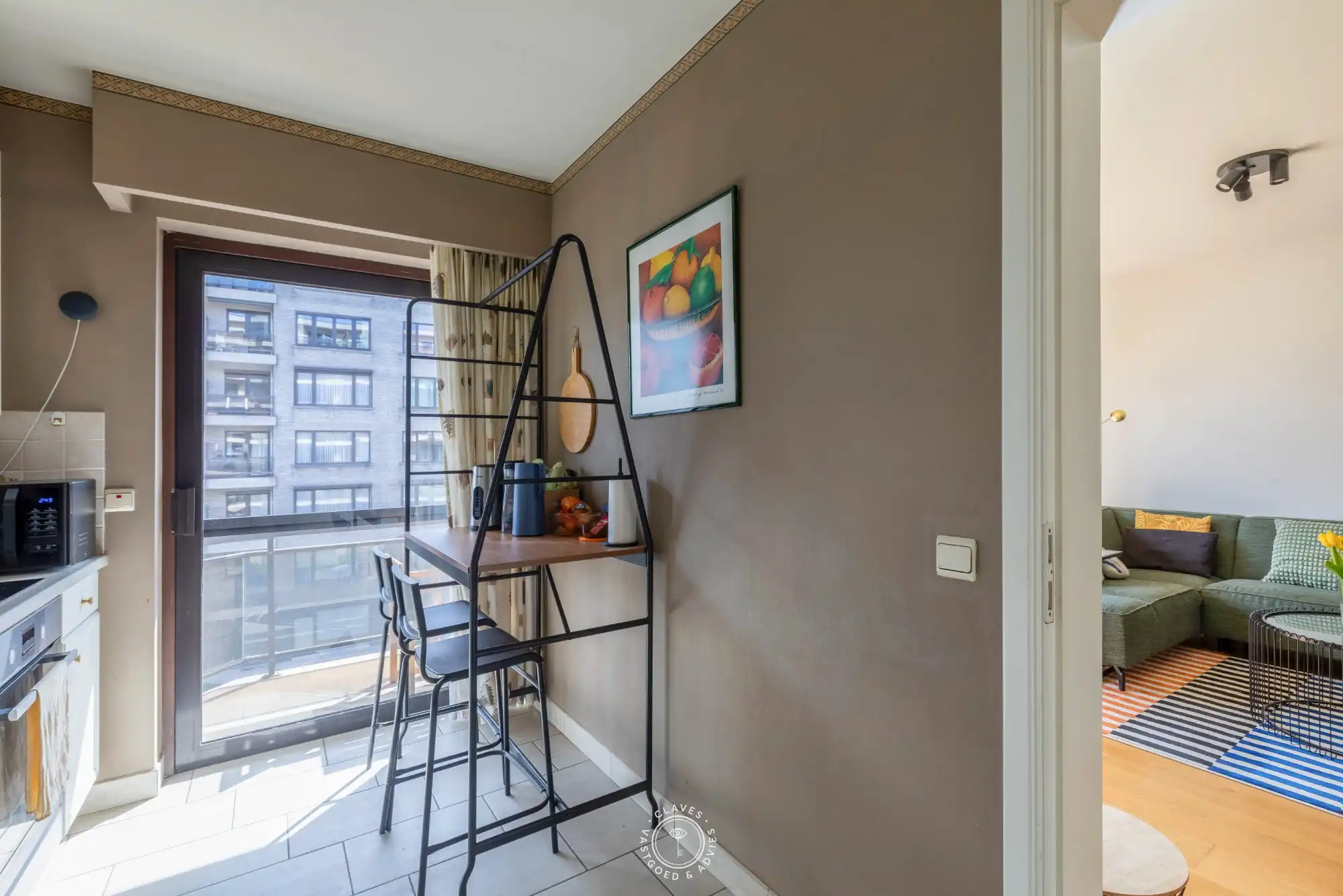 Gezellig 2 slaapkamer appartement met garagebox foto 5