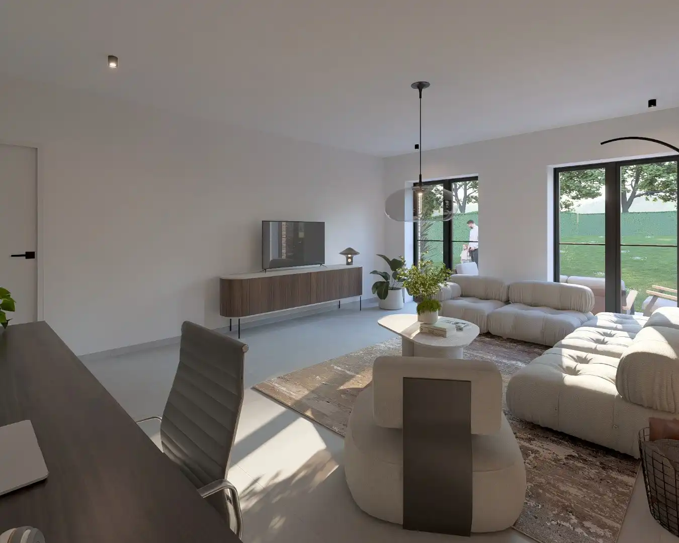 Hoogwaardig afgewerkte halfvrijstaande nieuwbouwwoning op een perceel van 7a78ca te As! foto 15