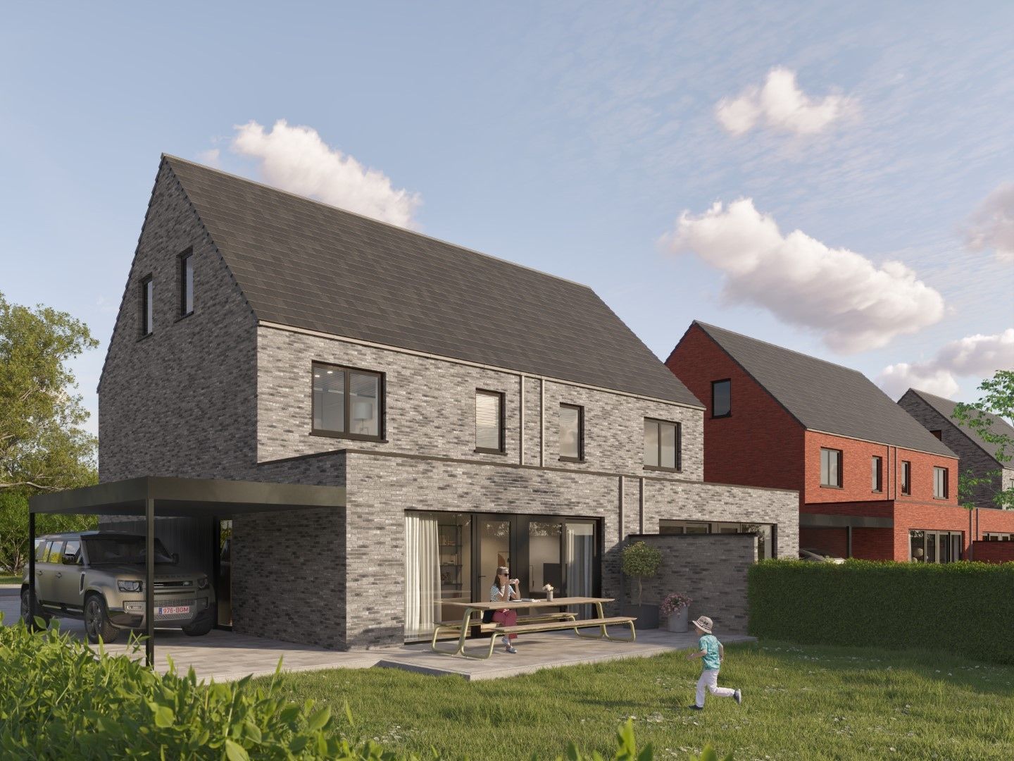 Energiezuinige halfopen bebouwing met ruime tuin foto 3