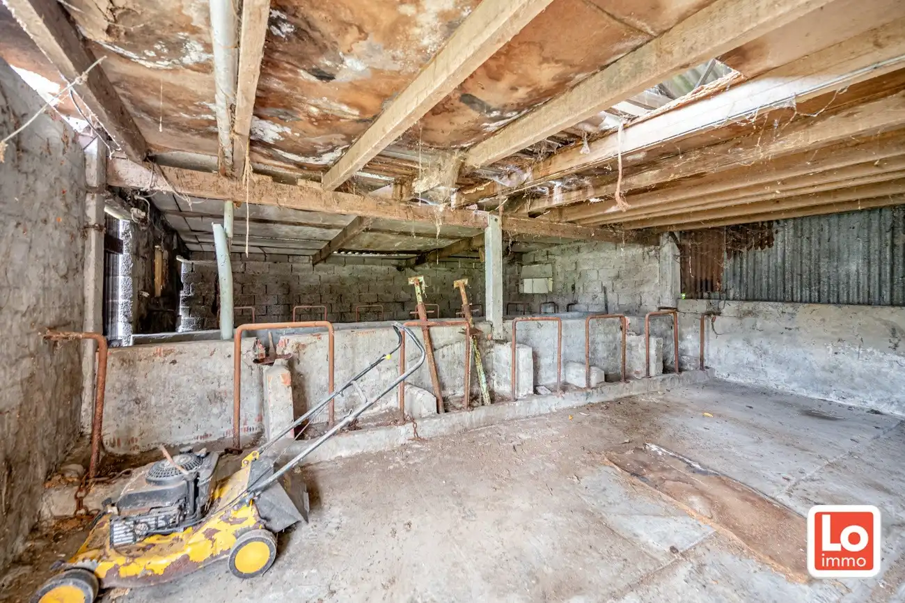 VERKOCHT! Landelijk gelegen halfopen afbraakwoning op groot perceel grond met open zicht in Zeveneken! foto 28