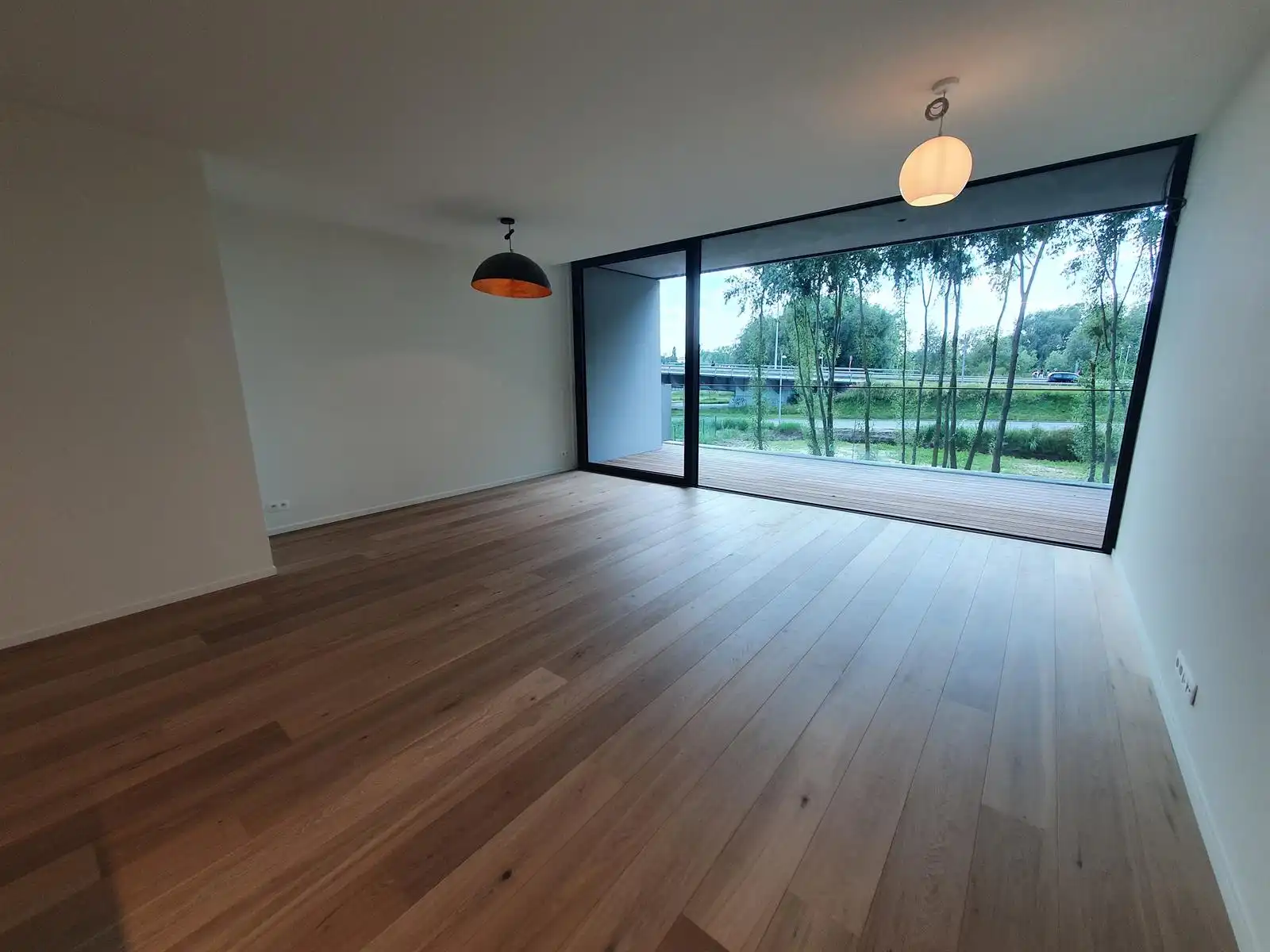 Tof appartement met standplaats aan de Leie !! foto 2