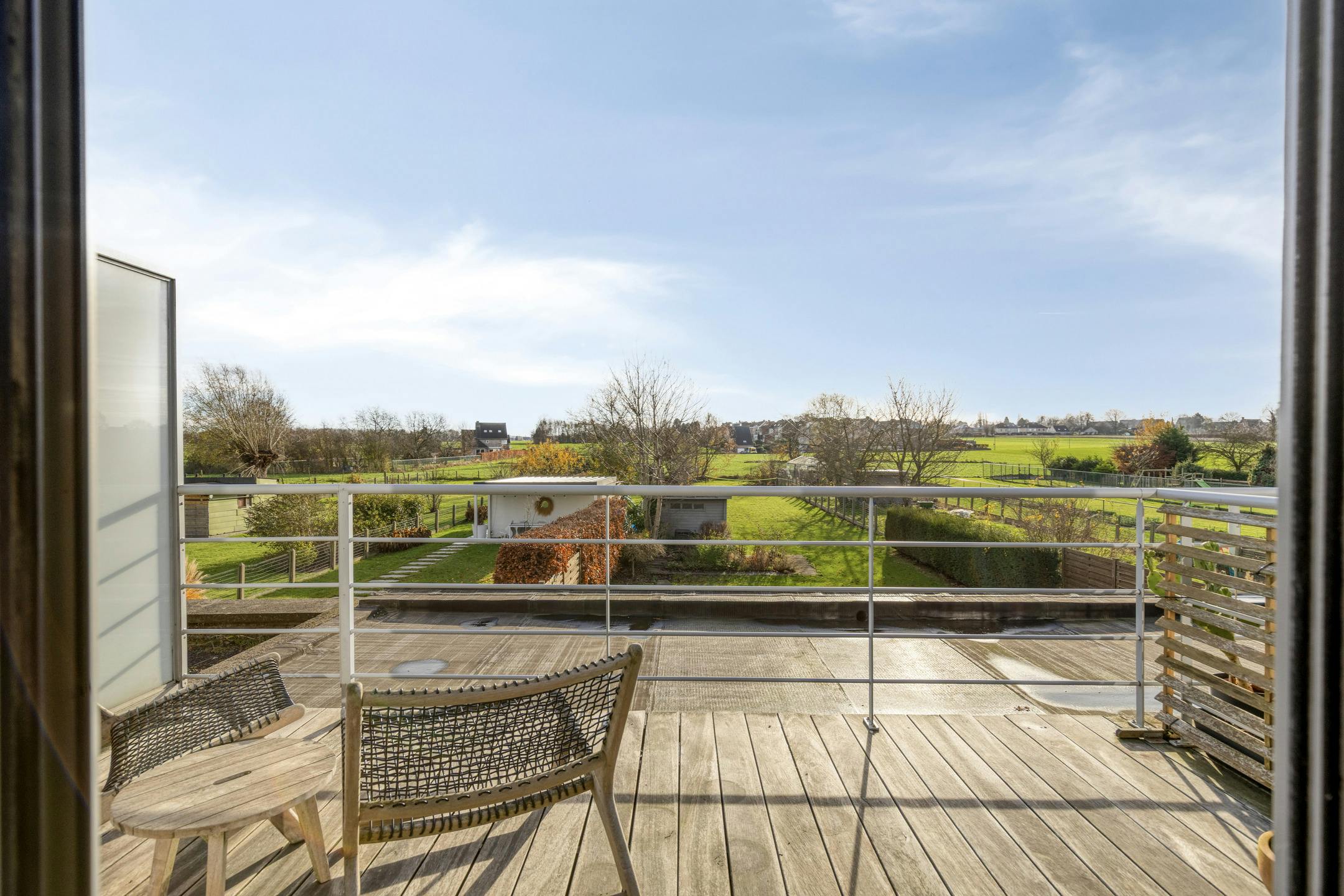 Gezellige duplex in het centrum van Grimbergen, met prachtig uitzicht, groot terras en parking! foto 4