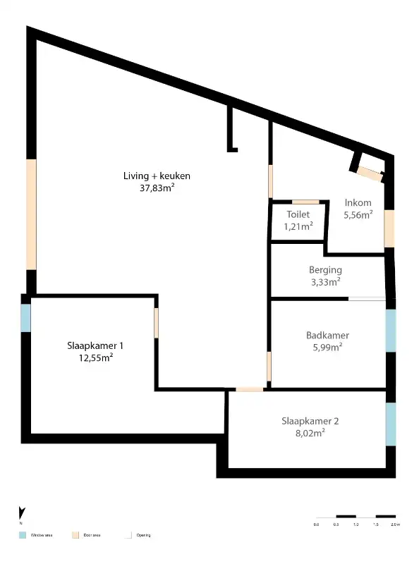 Volledig gerenoveerd gelijkvloers appartement met privatief terras in het hart van Kruibeke foto 23
