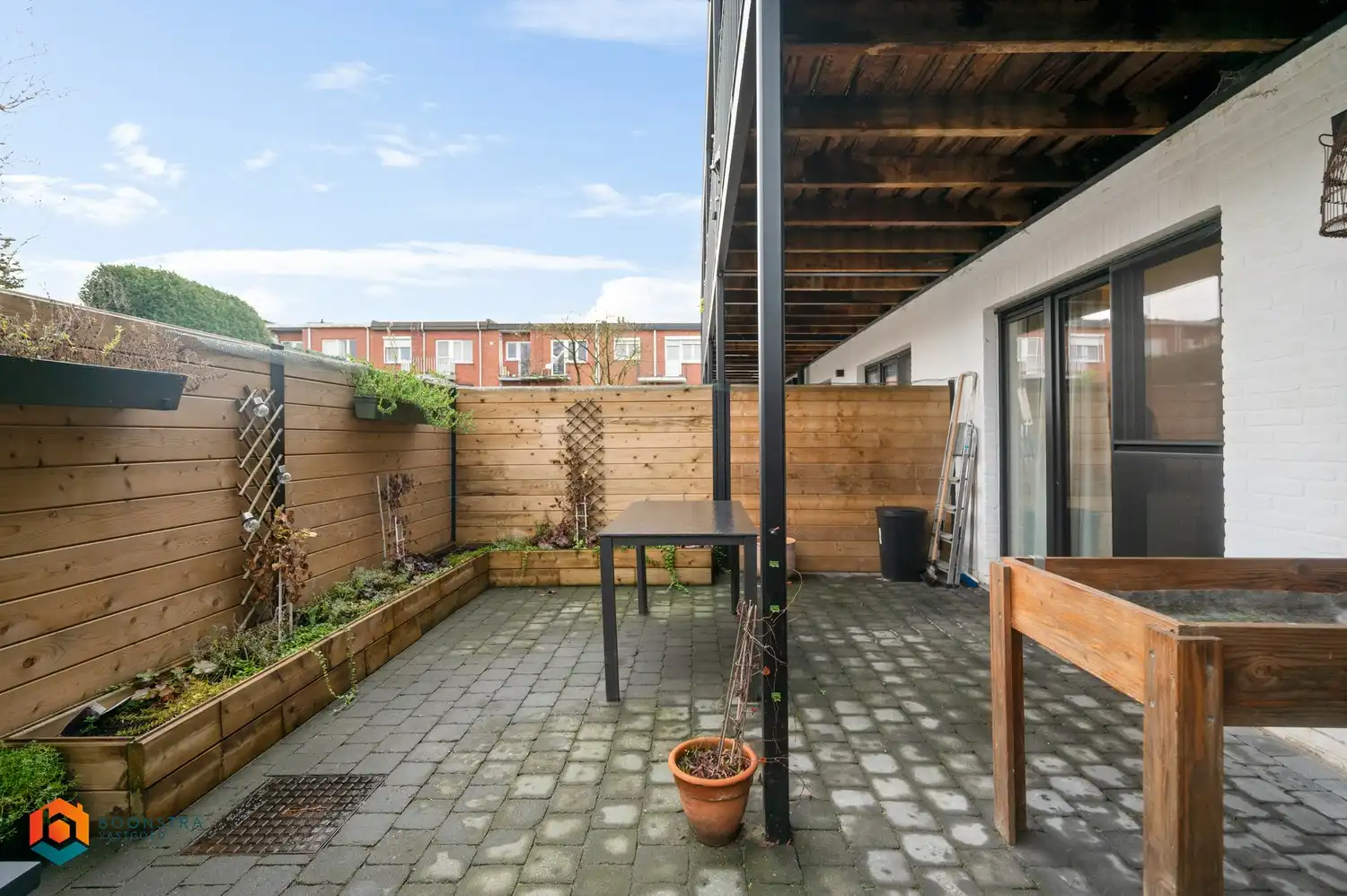 Gelijkvloers app. met 2 slpkrs en tuin te Edegem foto 19