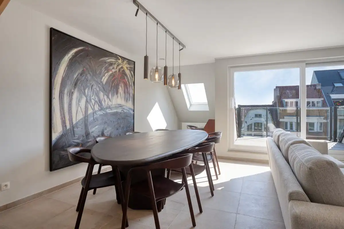 Penthouse met ruime terrassen in het centrum van Koksijde foto 9