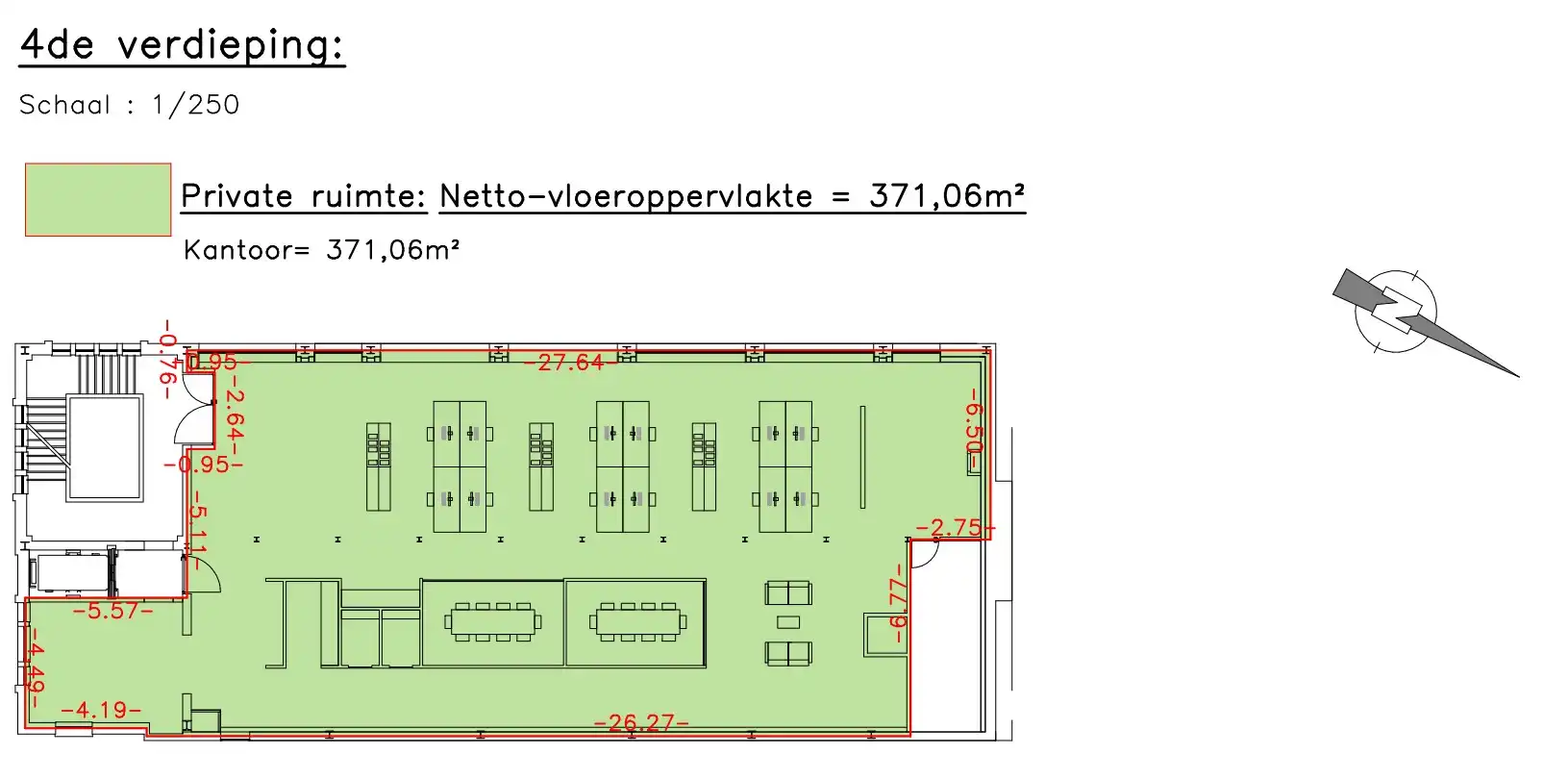 Casco+ kantoor (4e V) in uniek gerestaureerd erfgoedgebouw foto 8