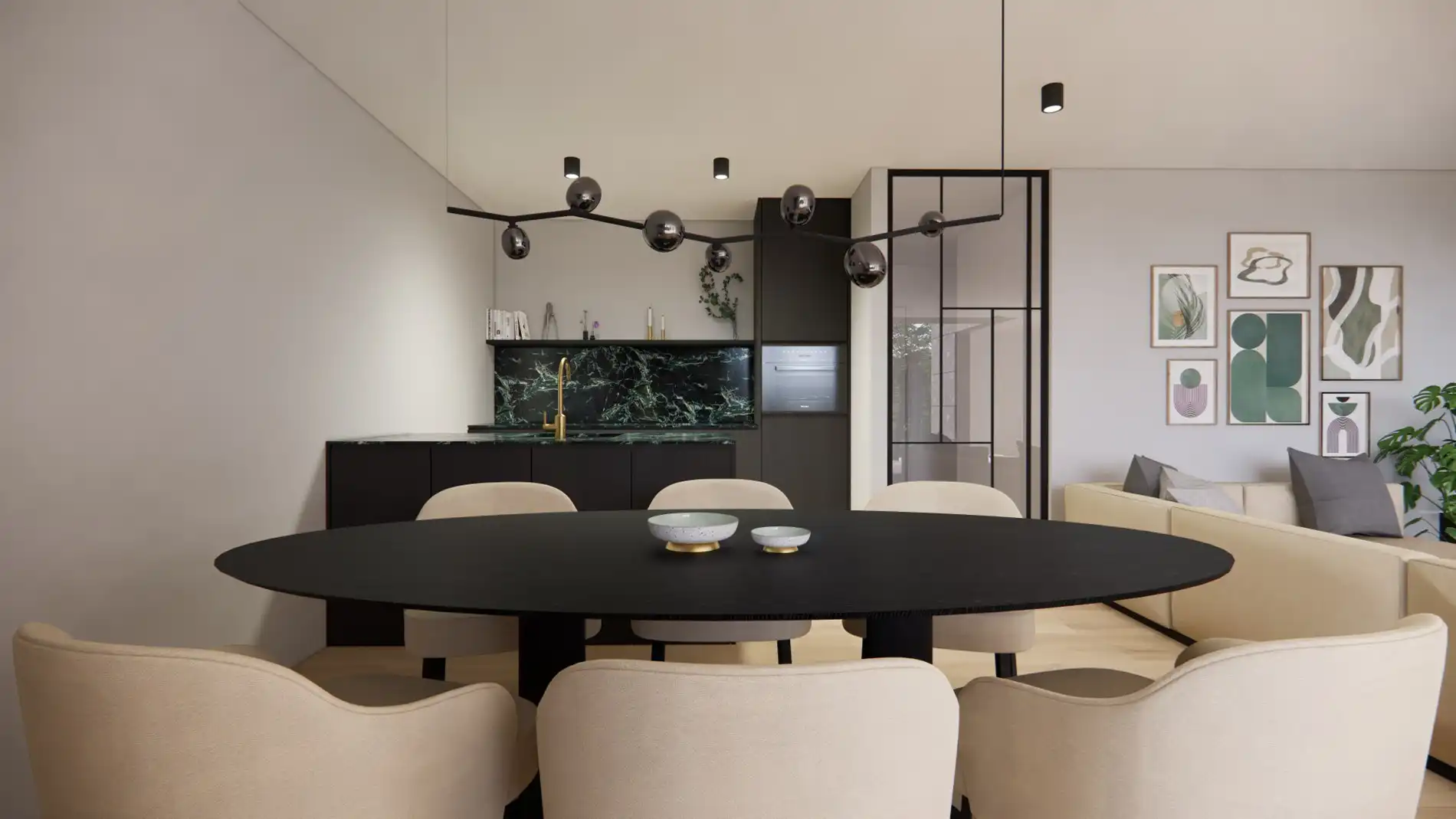 6% BTW - NIEUWBOUW GELIJKVLOERSAPPARTEMENT MET 1 SLAAPKAMER IN HET CENTRUM VAN KERMT foto 14