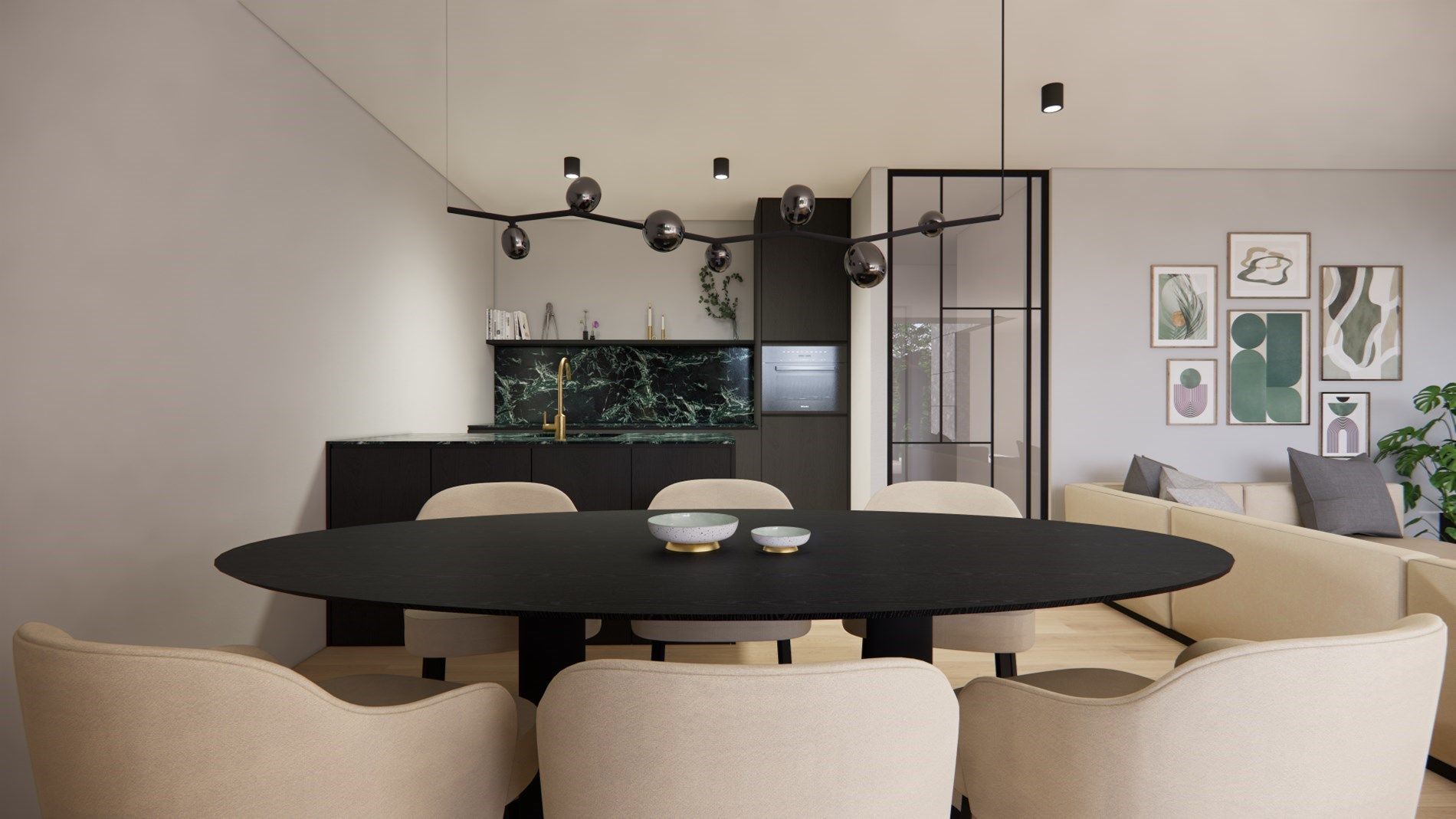 6% BTW - NIEUWBOUW GELIJKVLOERSAPPARTEMENT MET 1 SLAAPKAMER IN HET CENTRUM VAN KERMT foto 14