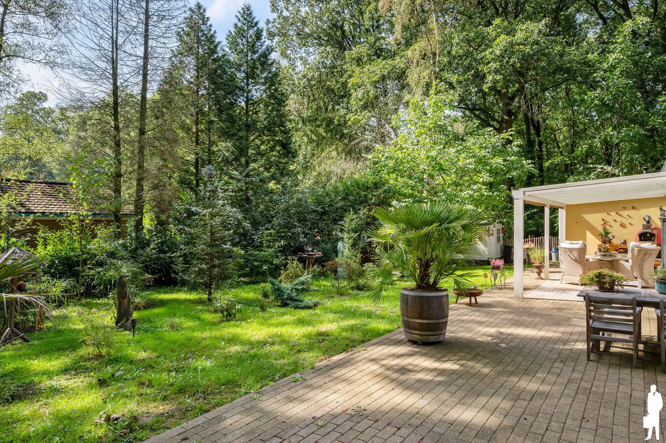 Volledig gerenoveerde gelijkvloerse woning met 2 slaapkamers en zonnige tuin in een rustige, bosrijke omgeving te Essen Wildert foto 27