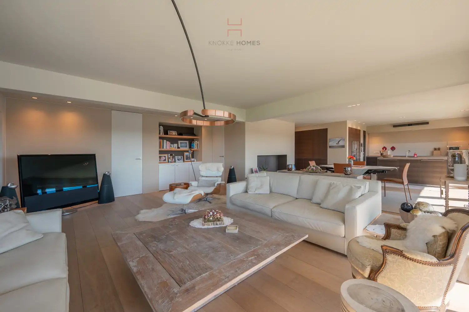 Riant appartement met open zicht over het meer van Duinbergen foto 15