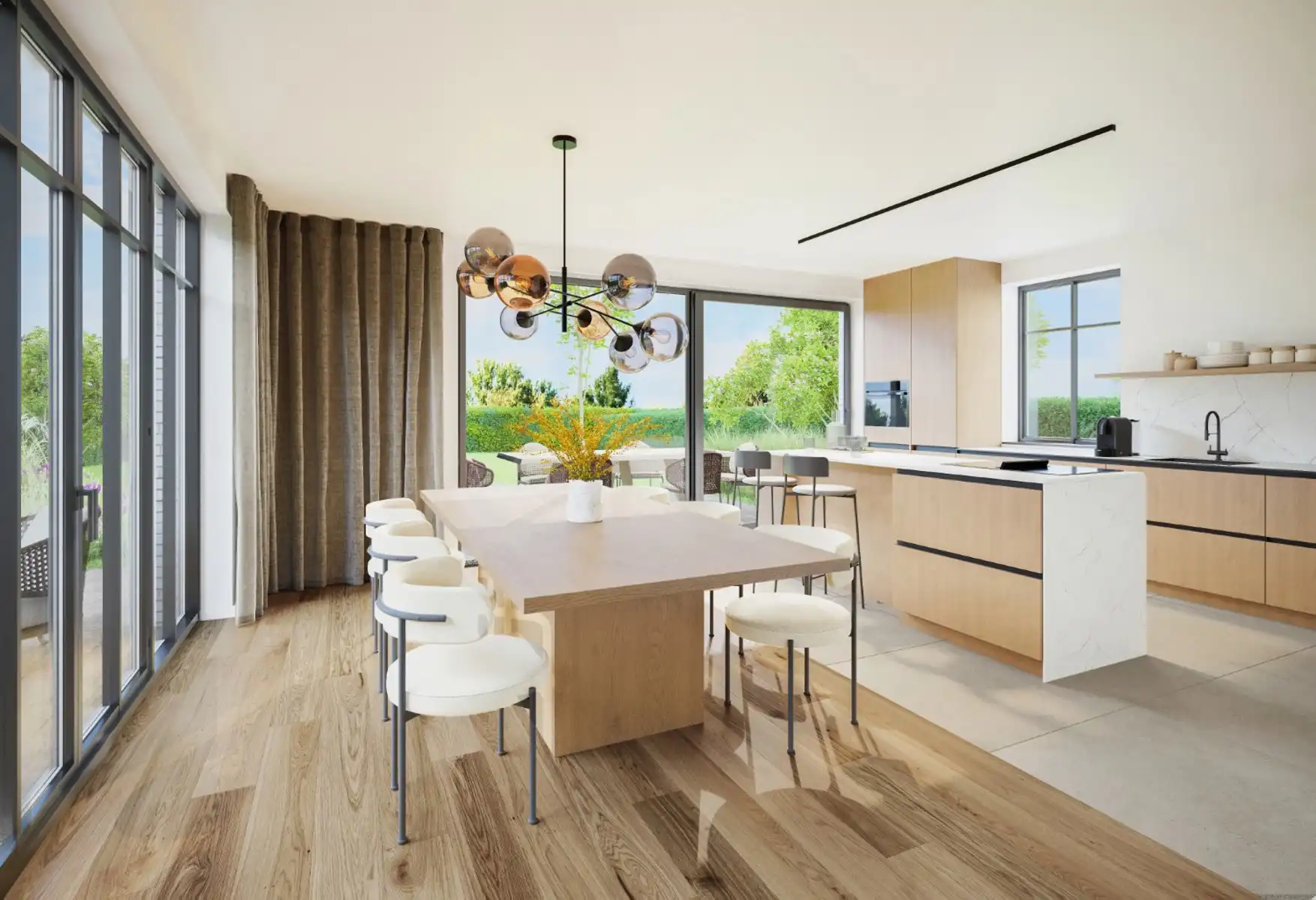 Lot 3 - project Source - OB landelijke stijl - 3/4 slaapkamers foto 5