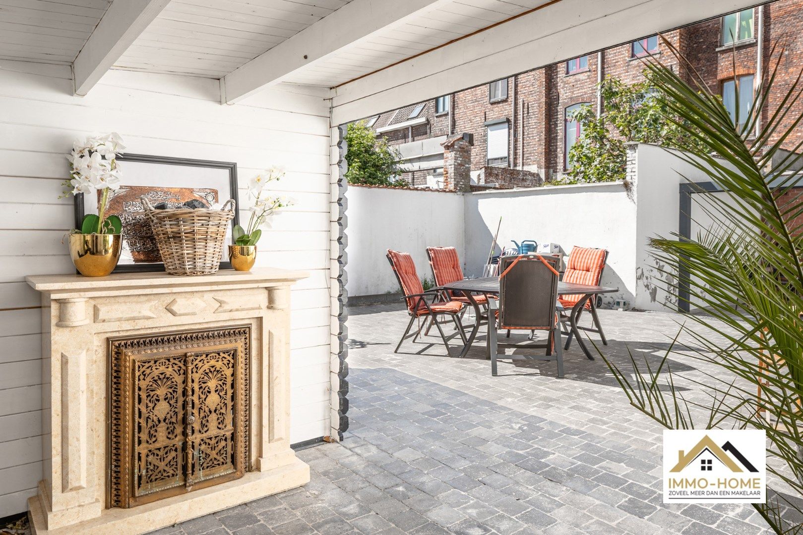 Perfect instapklare woning met ruime koer nabij centrum Gent foto 2