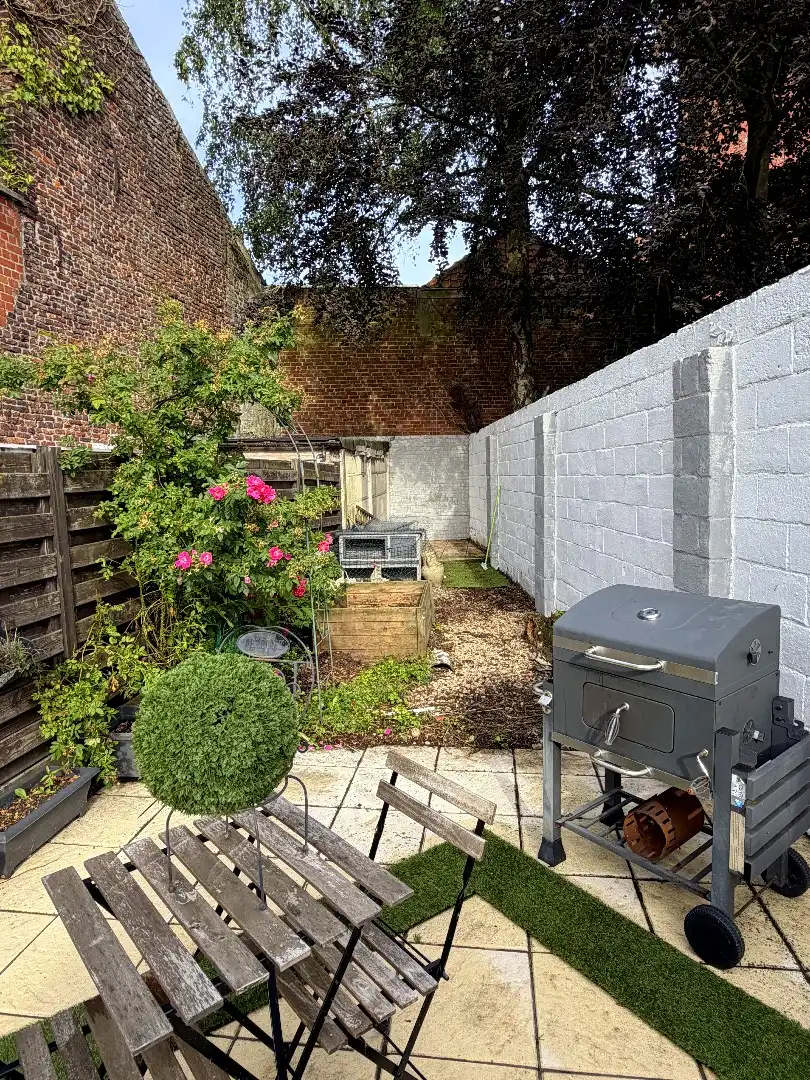 Toffe rijwoning met 2 slaapkamers en stadstuin te koop nabij Kortrijk-centrum foto 10