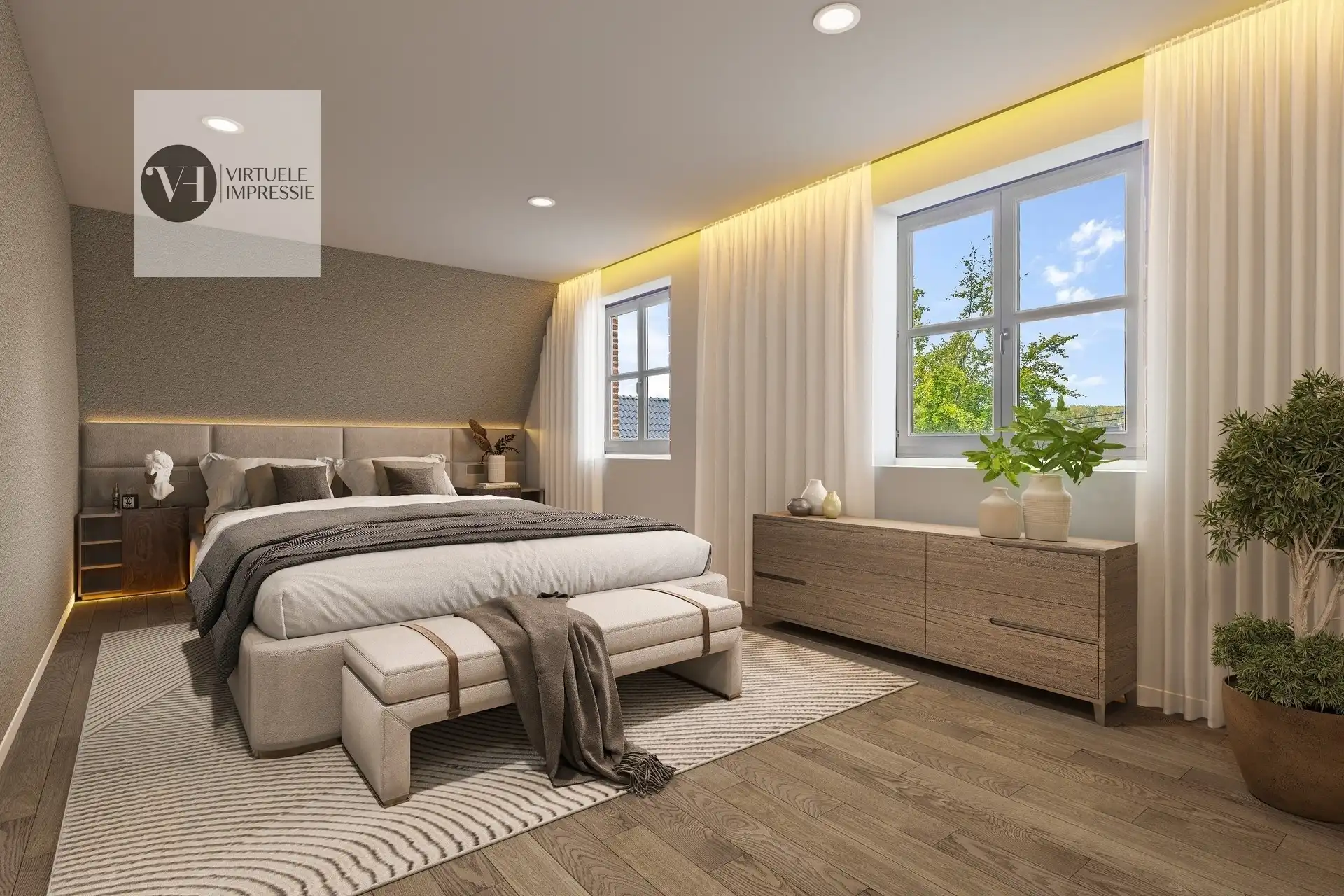 Heel riante casco villa, op 3381m² grond.  foto 16