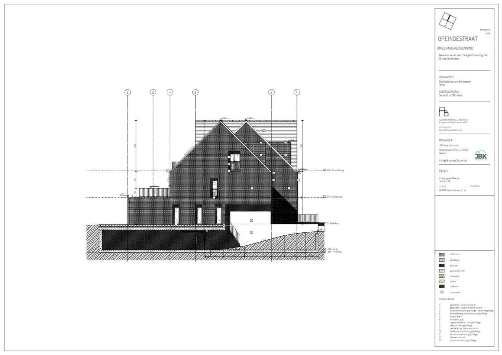 Residentie Van Bellis: Luxe penthouse appartement van 129 m² met 3 slaapkamers in Kortessem, inclusief berging en parkeerplaats. Zuidgericht terras van  22 m². foto 13