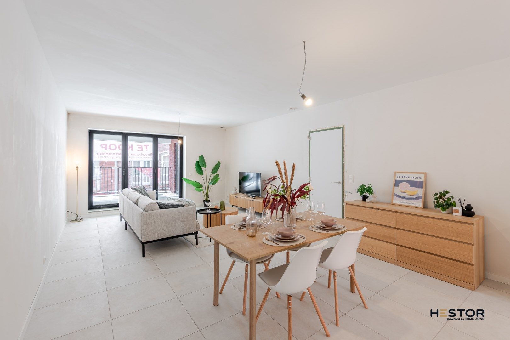 Ruim tweeslaapkamer appartement te centrum Temse foto 4