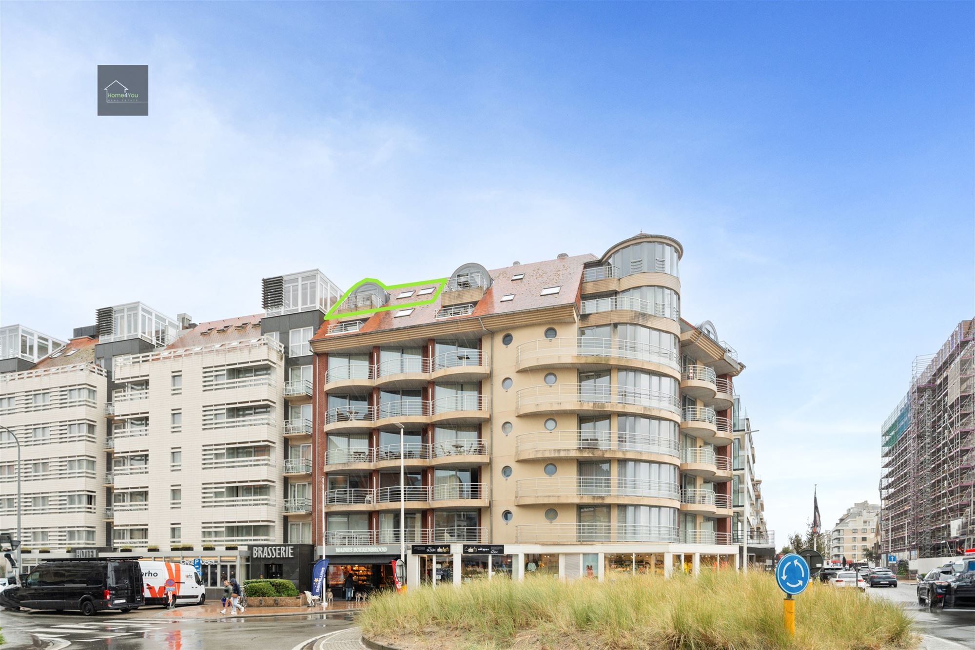 Uniek appartement op de 7e verdieping met terras en zeezicht foto 18