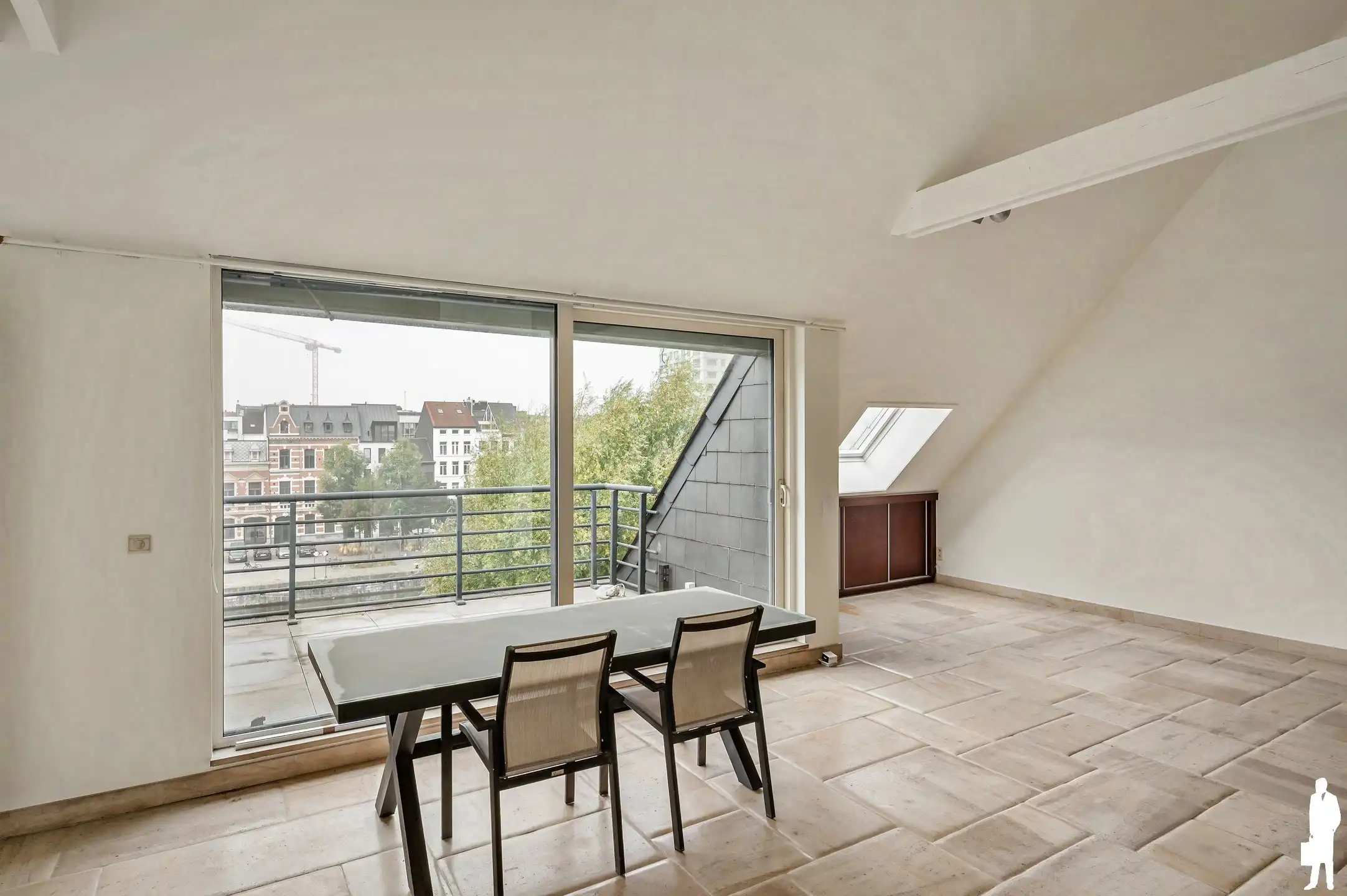 Penthouse met 2 slaapkamers en ruim terras aan het Verbindingsdok foto 4